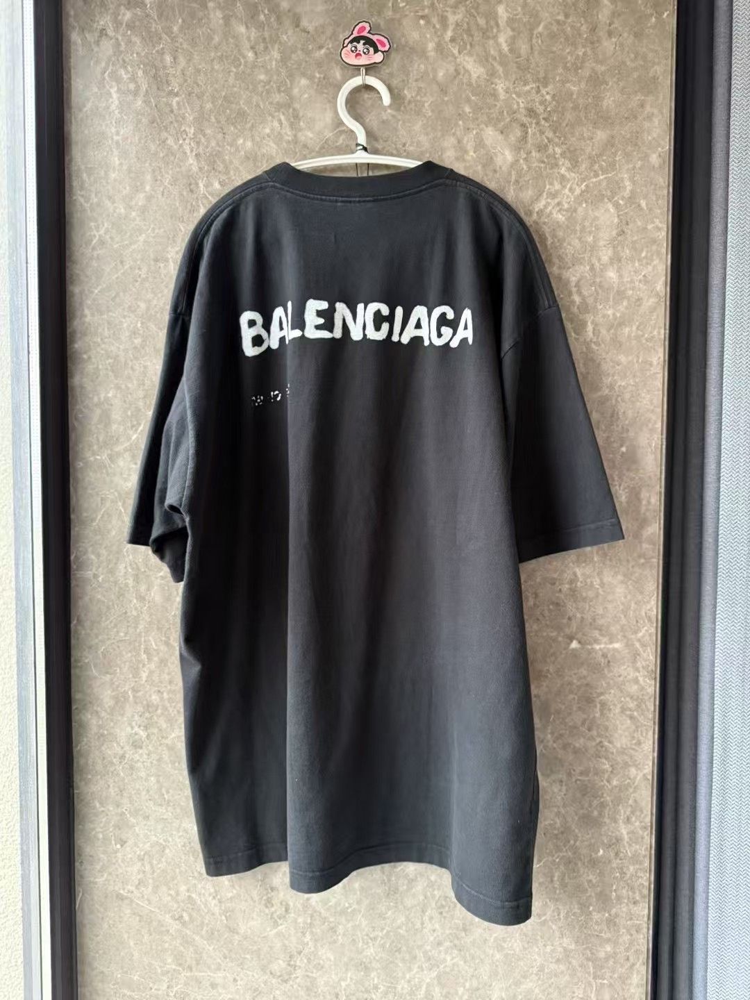 Balenciaga Balenciaga Blurred Graffiti Short-Sleeve L Size US L / EU 52-54 / 3 - 2 Thumbnail
