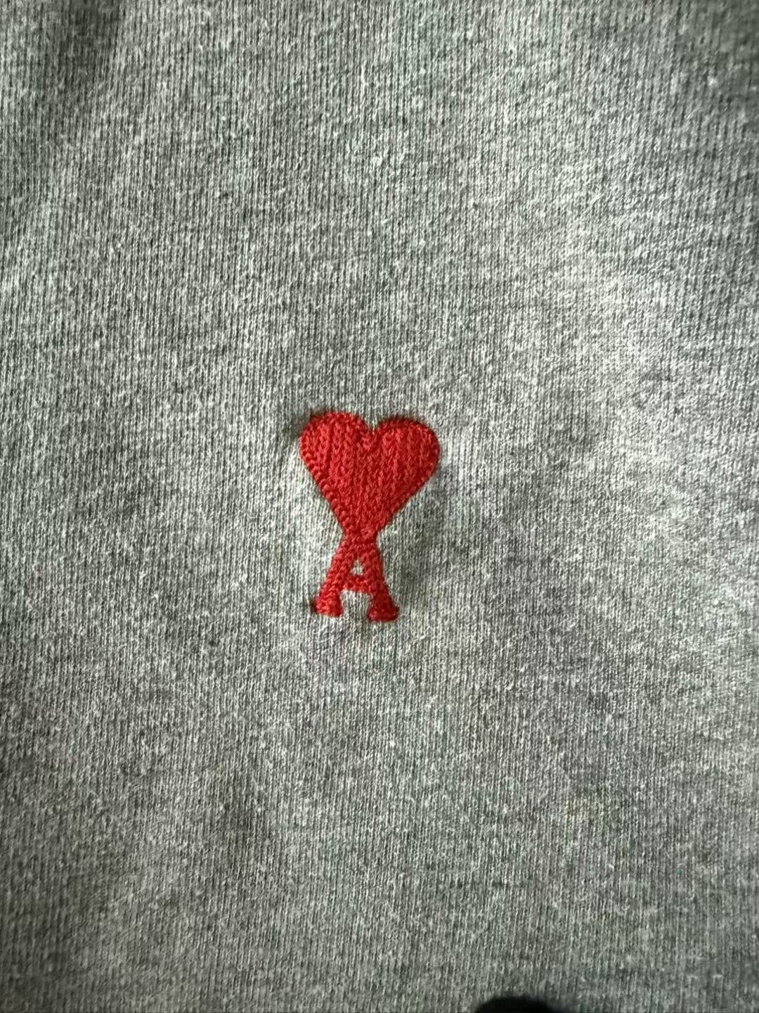 AMI Ami Chest Embroidered Logo Sweatshirt Size US XL / EU 56 / 4 - 4 Thumbnail