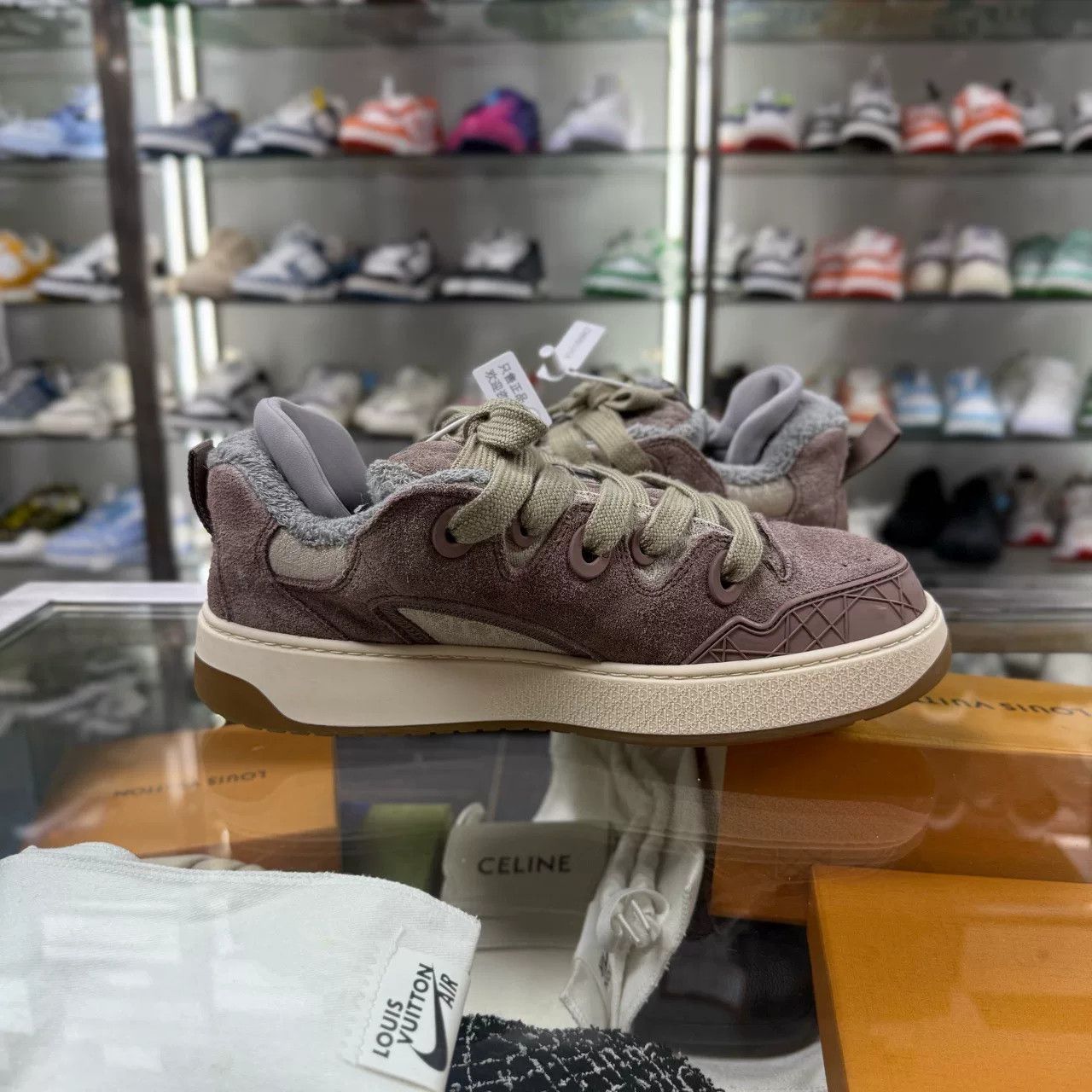 Dior ERL x DIOR Suede Shoes Size US 8.5 / EU 41-42 - 4 Thumbnail
