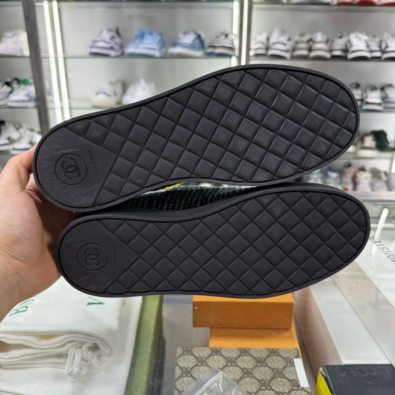 Chanel CHANEL Fabric Sneakers with Box Size US 6.5 / IT 36.5 - 7 Thumbnail