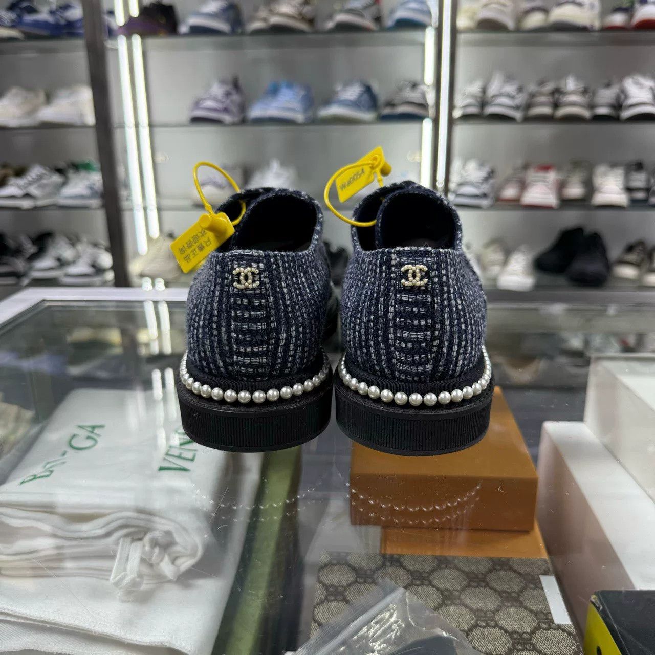 Chanel CHANEL Fabric Sneakers with Box Size US 6.5 / IT 36.5 - 6 Thumbnail