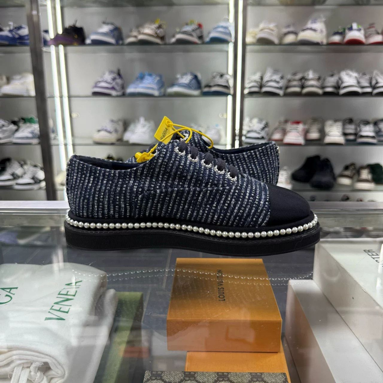 Chanel CHANEL Fabric Sneakers with Box Size US 6.5 / IT 36.5 - 4 Thumbnail