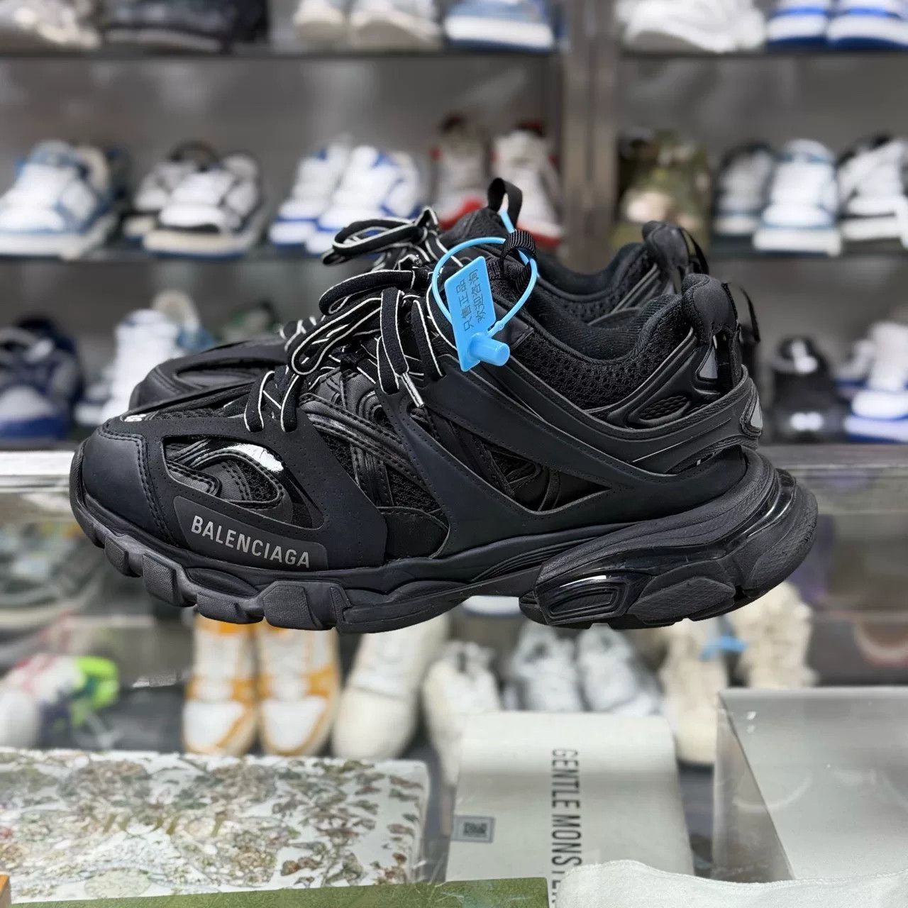 Balenciaga Balenciaga Track Black Shoes Size US 7 / IT 37 - 3 Thumbnail