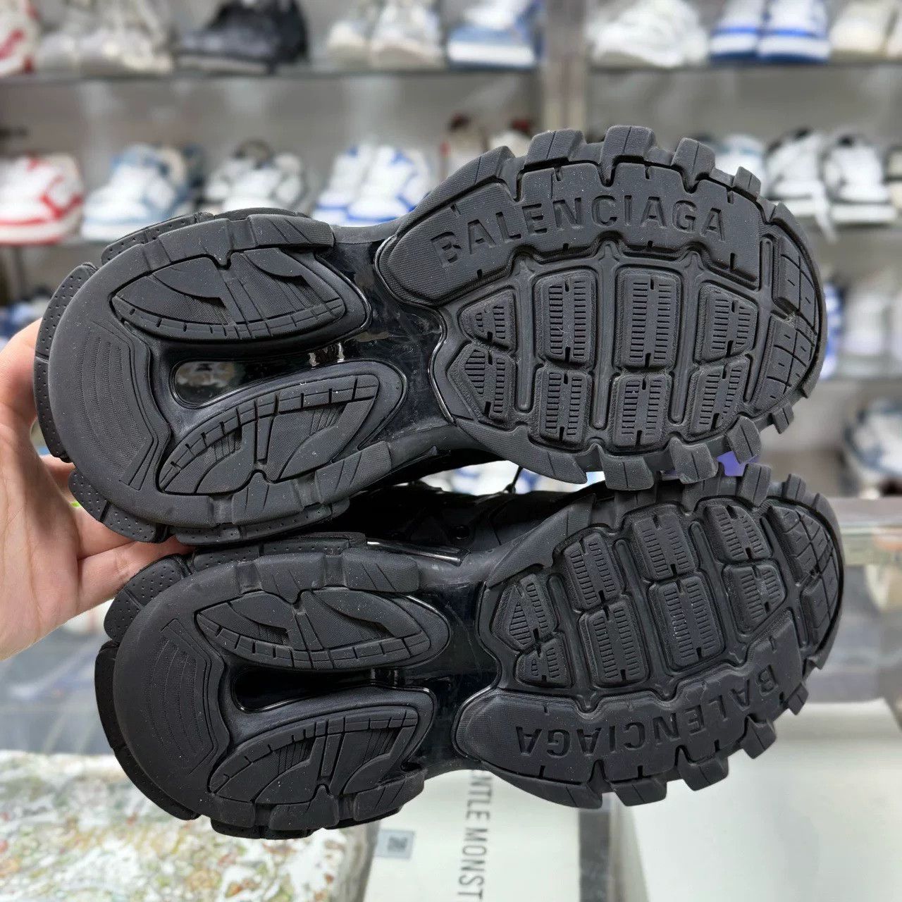 Balenciaga Balenciaga Track Black Shoes Size US 7 / IT 37 - 6 Thumbnail