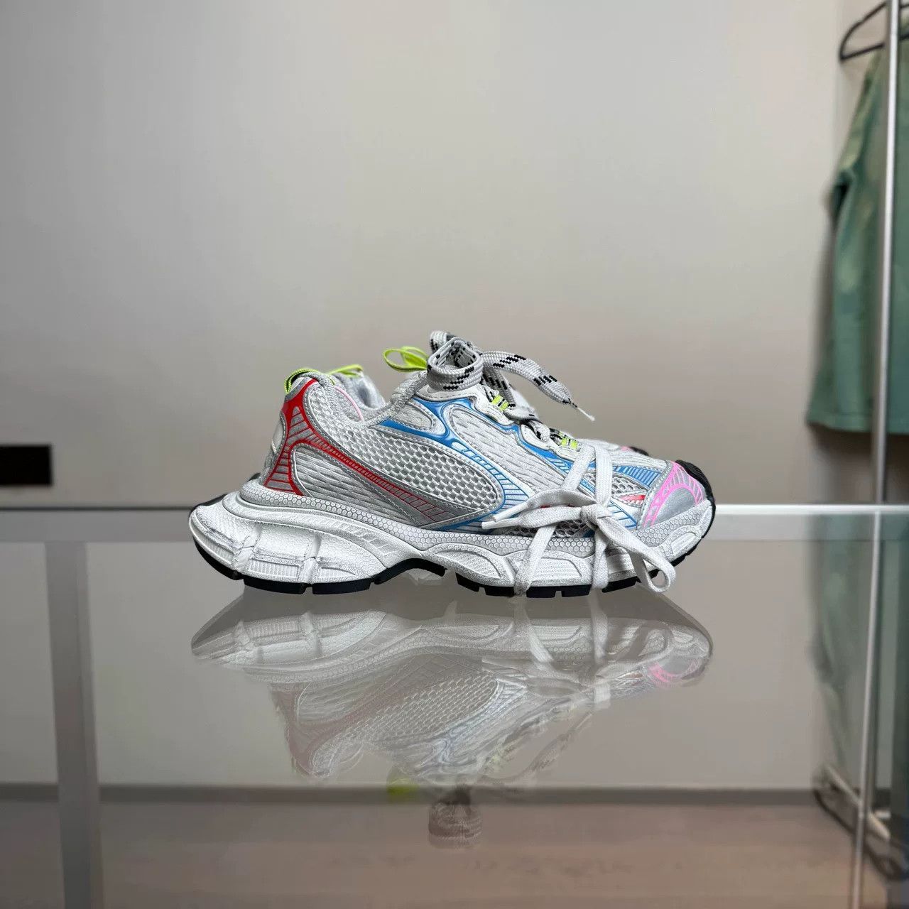 Balenciaga Balenciaga 3XL Multi Color Sneakers Size US 5 / IT 35 - 2 Thumbnail