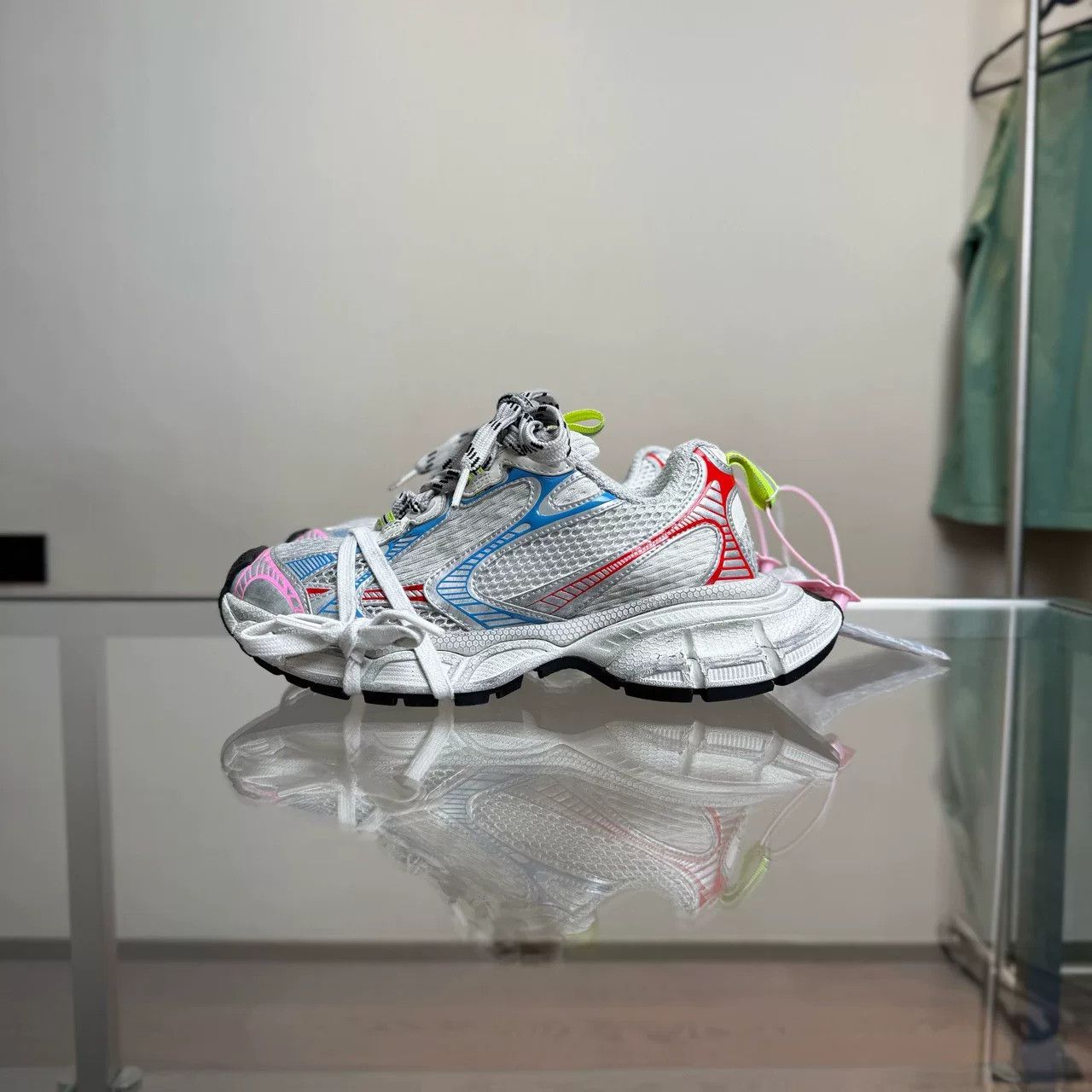 Balenciaga Balenciaga 3XL Multi Color Sneakers Size US 5 / IT 35 - 3 Thumbnail