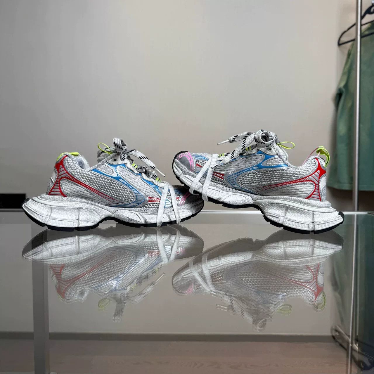 Balenciaga Balenciaga 3XL Multi Color Sneakers Size US 5 / IT 35 - 4 Thumbnail
