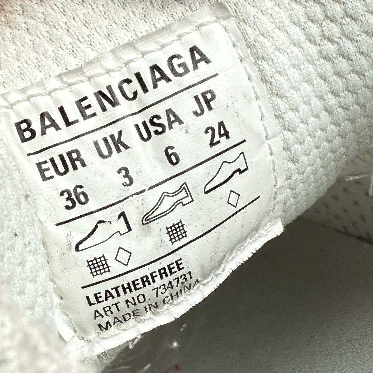 Balenciaga Balenciaga 3XL Multi Color Sneakers Size US 5 / IT 35 - 8 Thumbnail