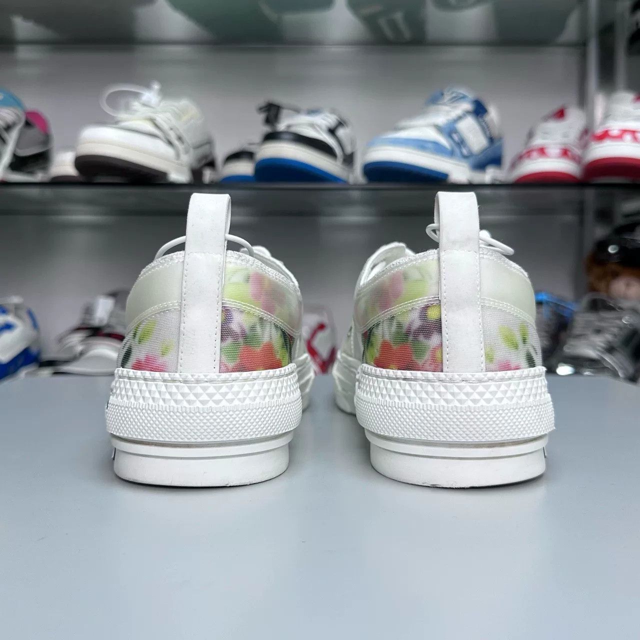 Dior DIOR B23 Low-Top Floral Sneakers Size US 8 / EU 41 - 5 Thumbnail