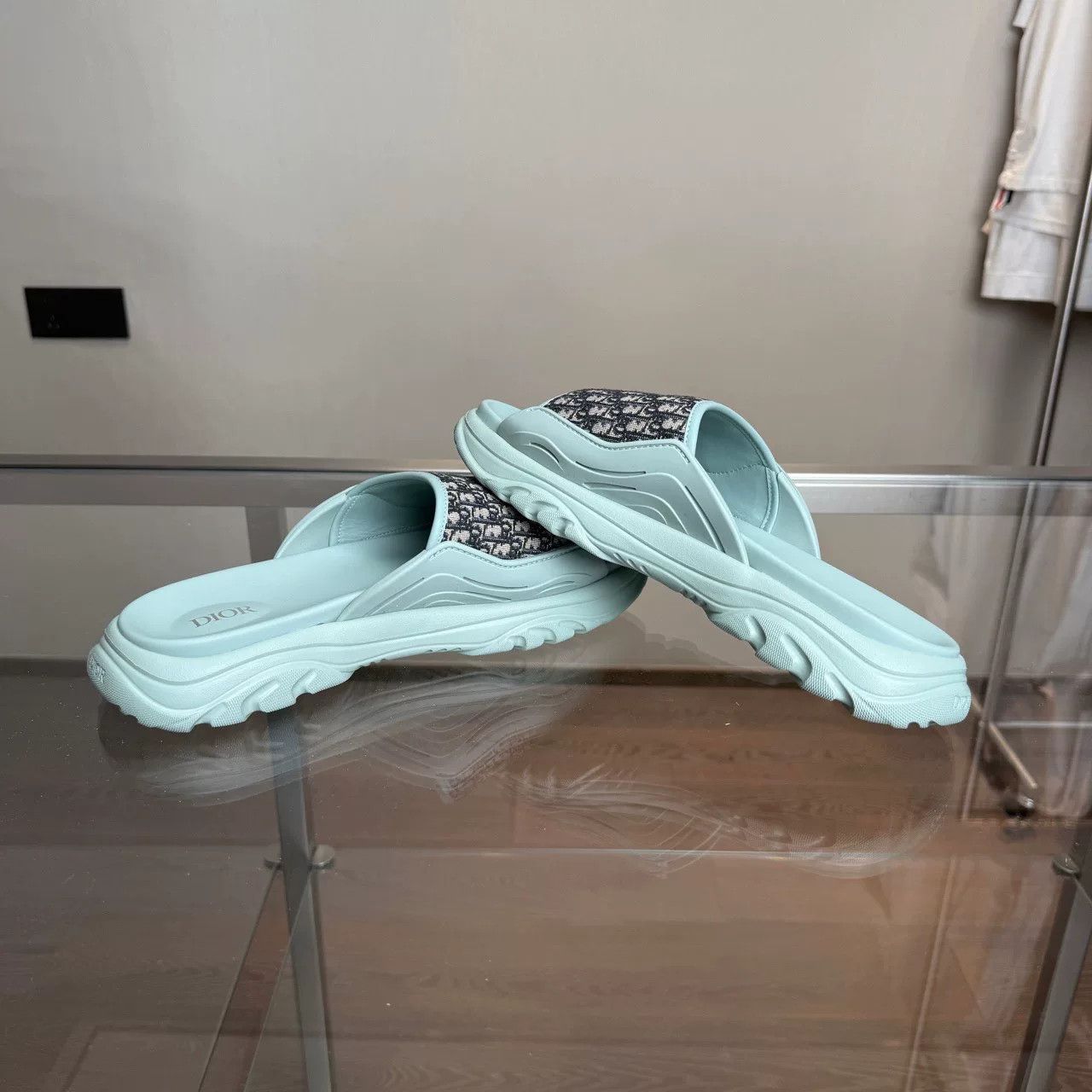 Dior Dior Monogram Print Slippers Size US 8 / EU 41 - 5 Thumbnail
