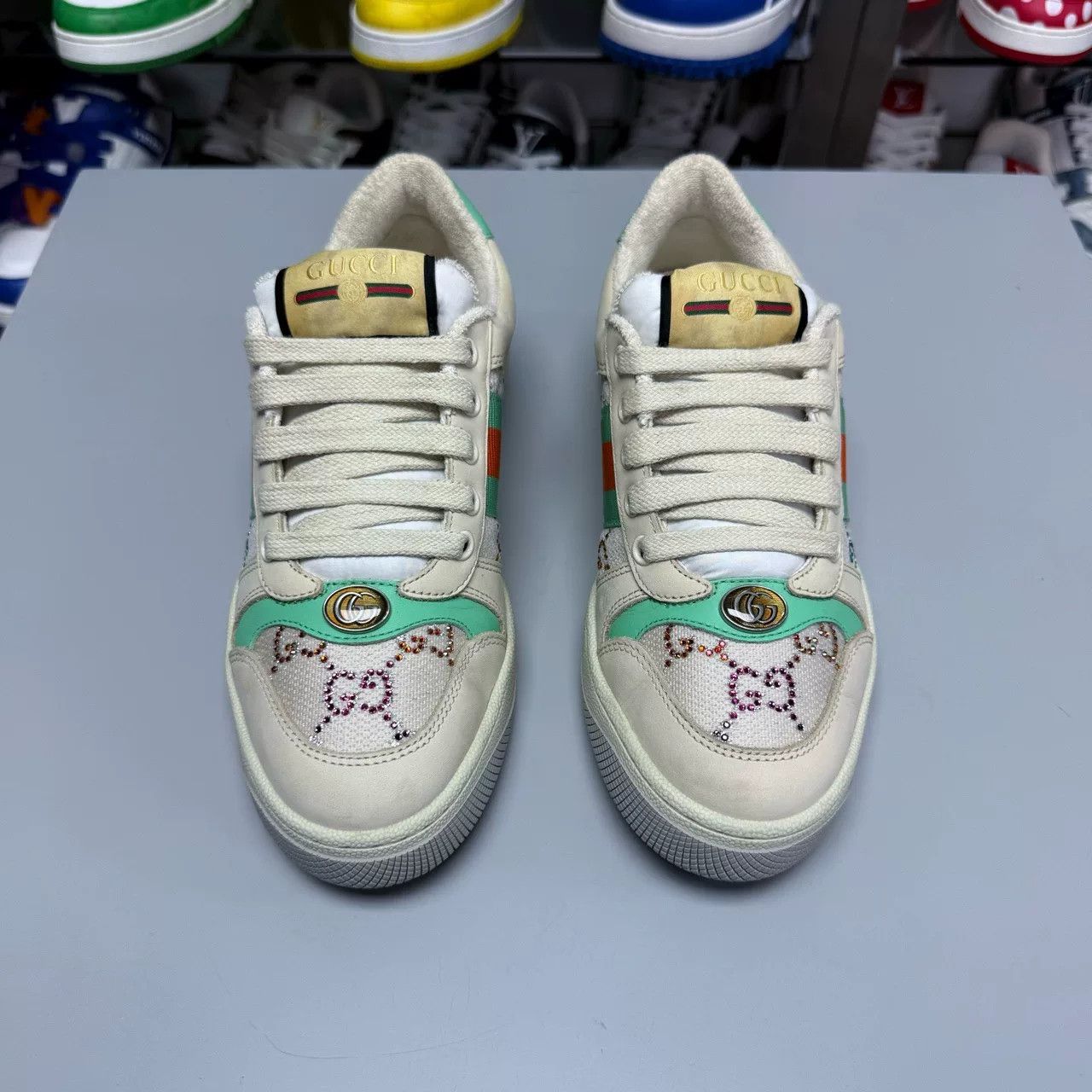 Gucci Gucci Glitter Dirty Shoes Size US 5 / IT 35 - 6 Thumbnail