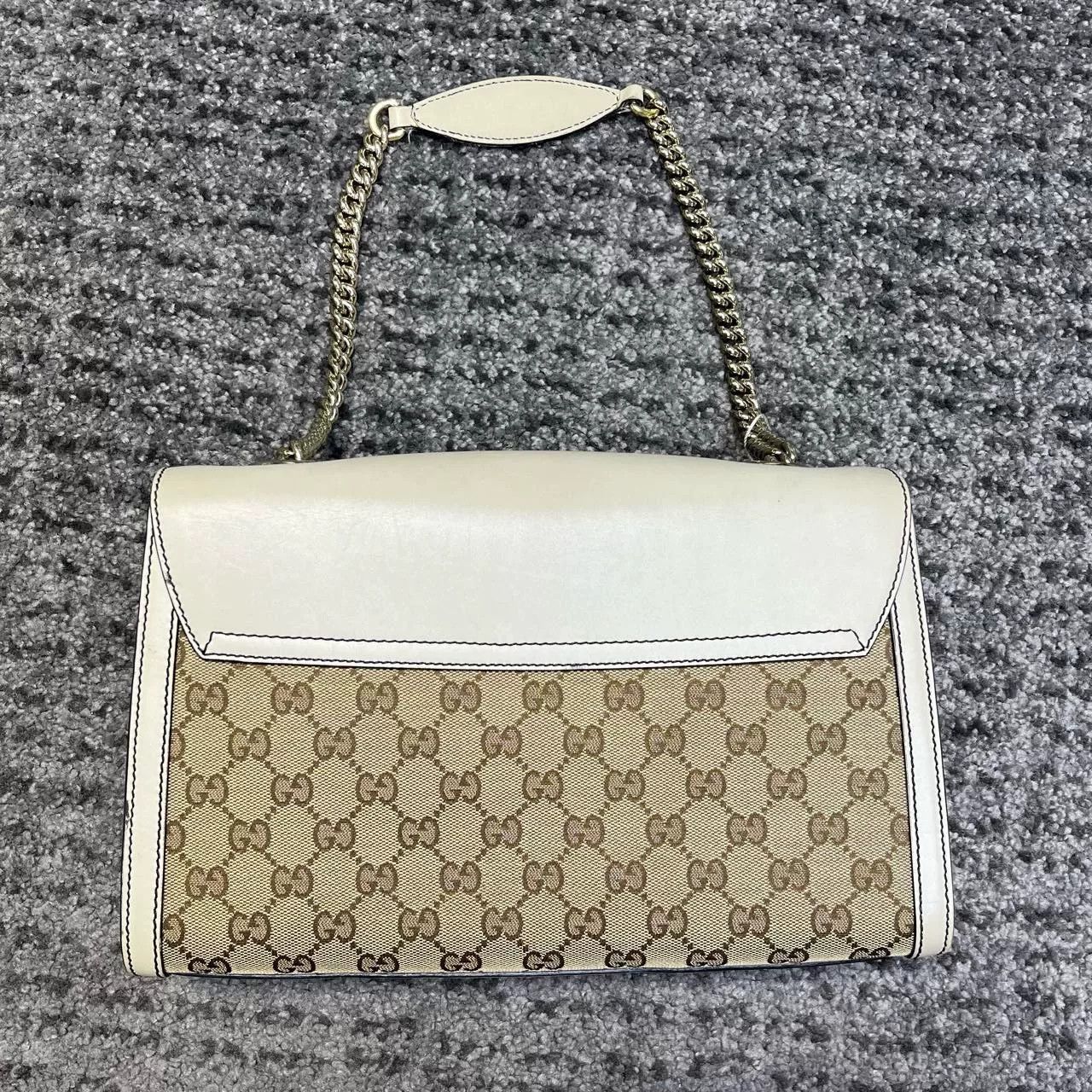 Gucci Gucci Emily Medium Horsebit Tassel GG Flap Bag Size ONE SIZE - 6 Thumbnail