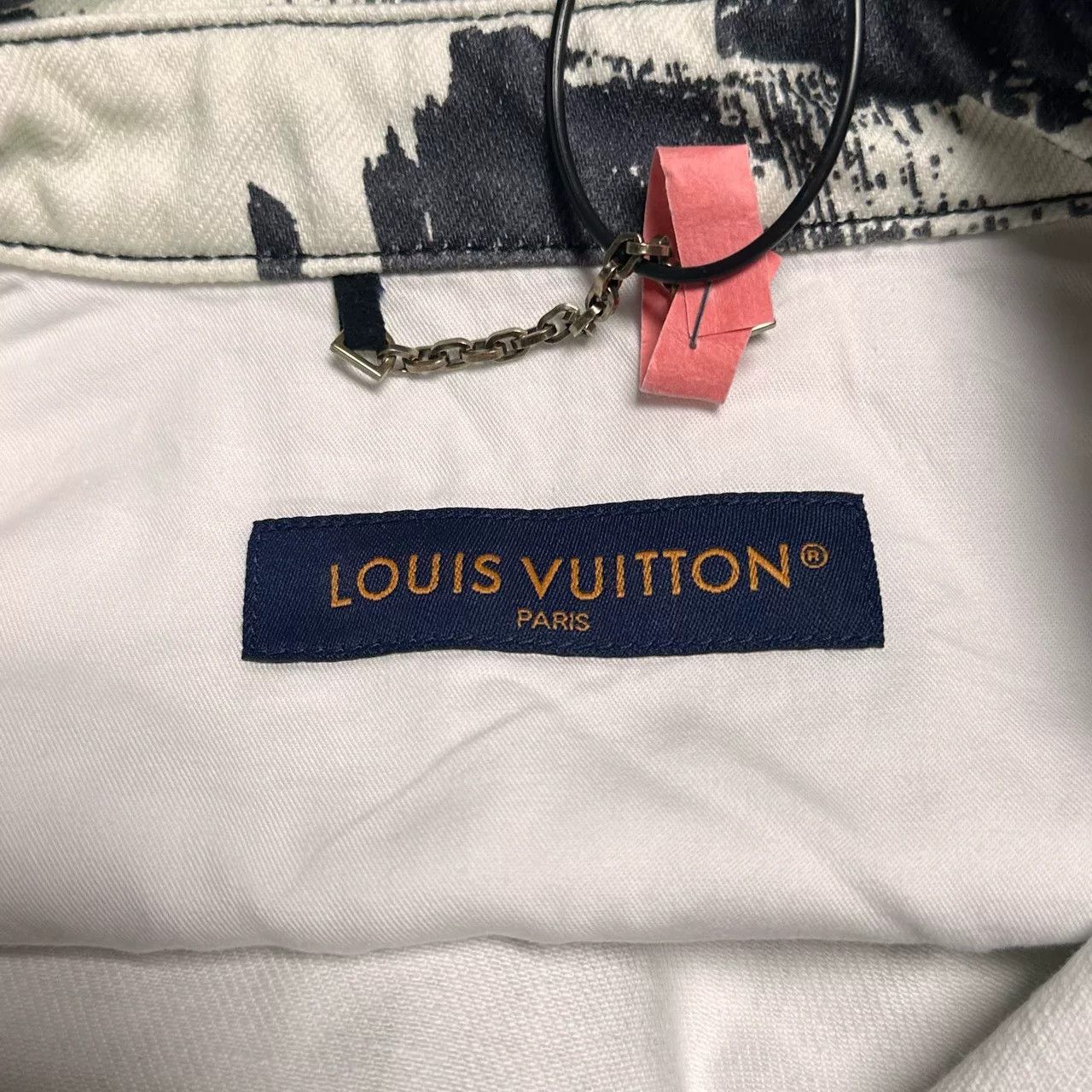 Louis Vuitton Louis Vuitton Paris Collage Short Sleeve Denim Shirt Size US M / EU 48-50 / 2 - 3 Thumbnail