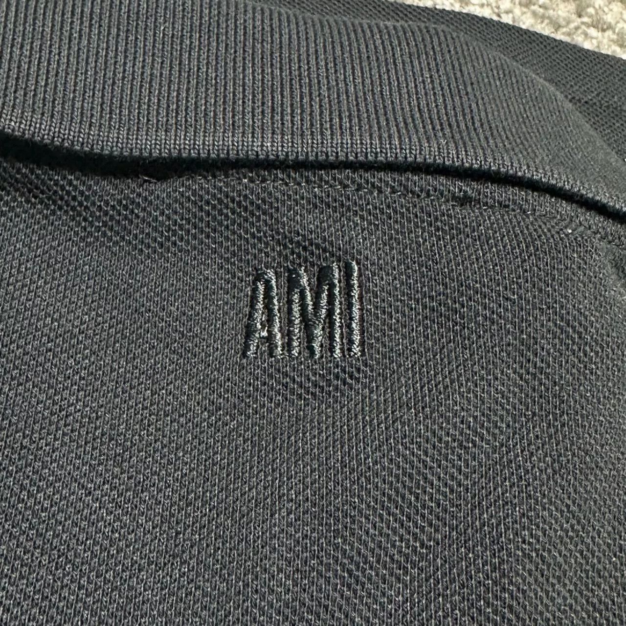 AMI Ami Heart Embroidery Short-Sleeve Polo Size US M / EU 48-50 / 2 - 6 Thumbnail