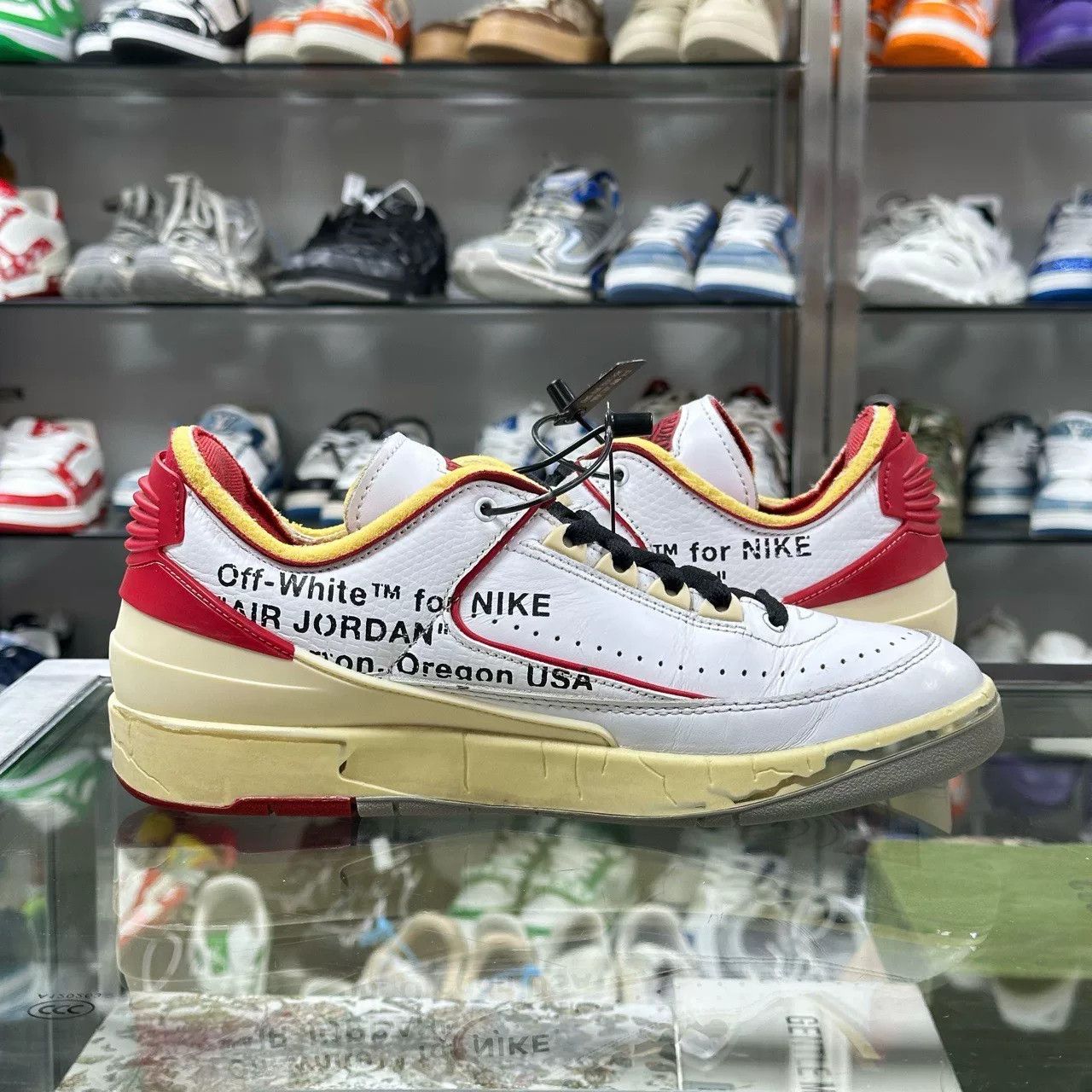 Off-White Air Jordan 2 Off-White White Red Size US 9 / EU 42 - 5 Thumbnail