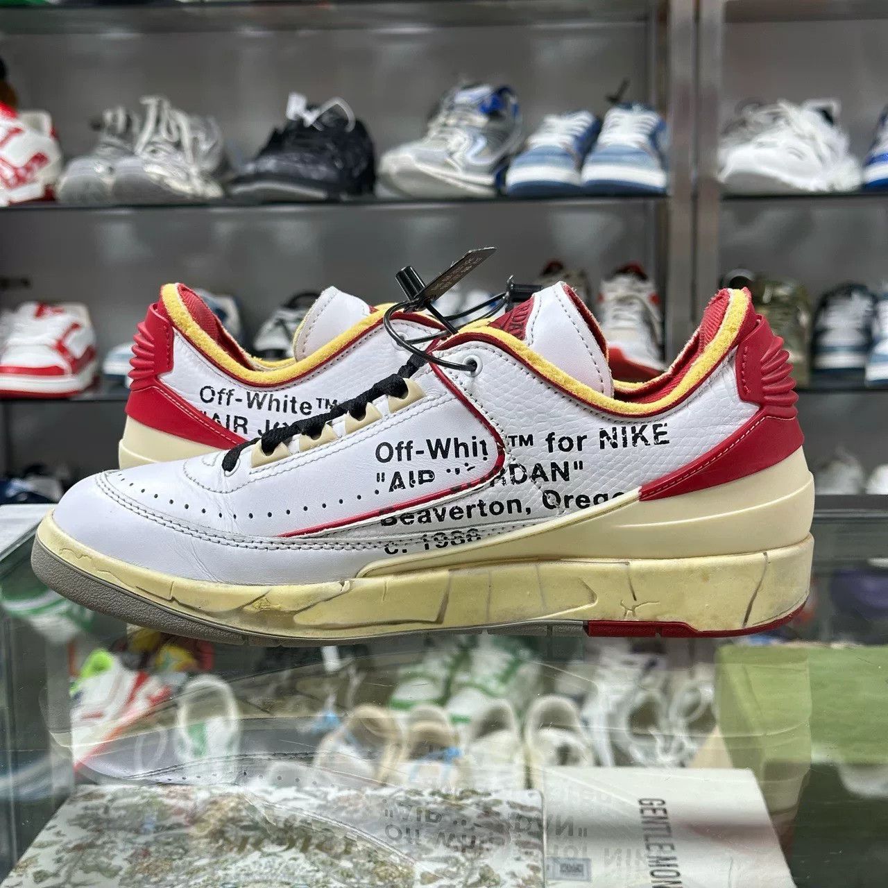 Off-White Air Jordan 2 Off-White White Red Size US 9 / EU 42 - 6 Thumbnail