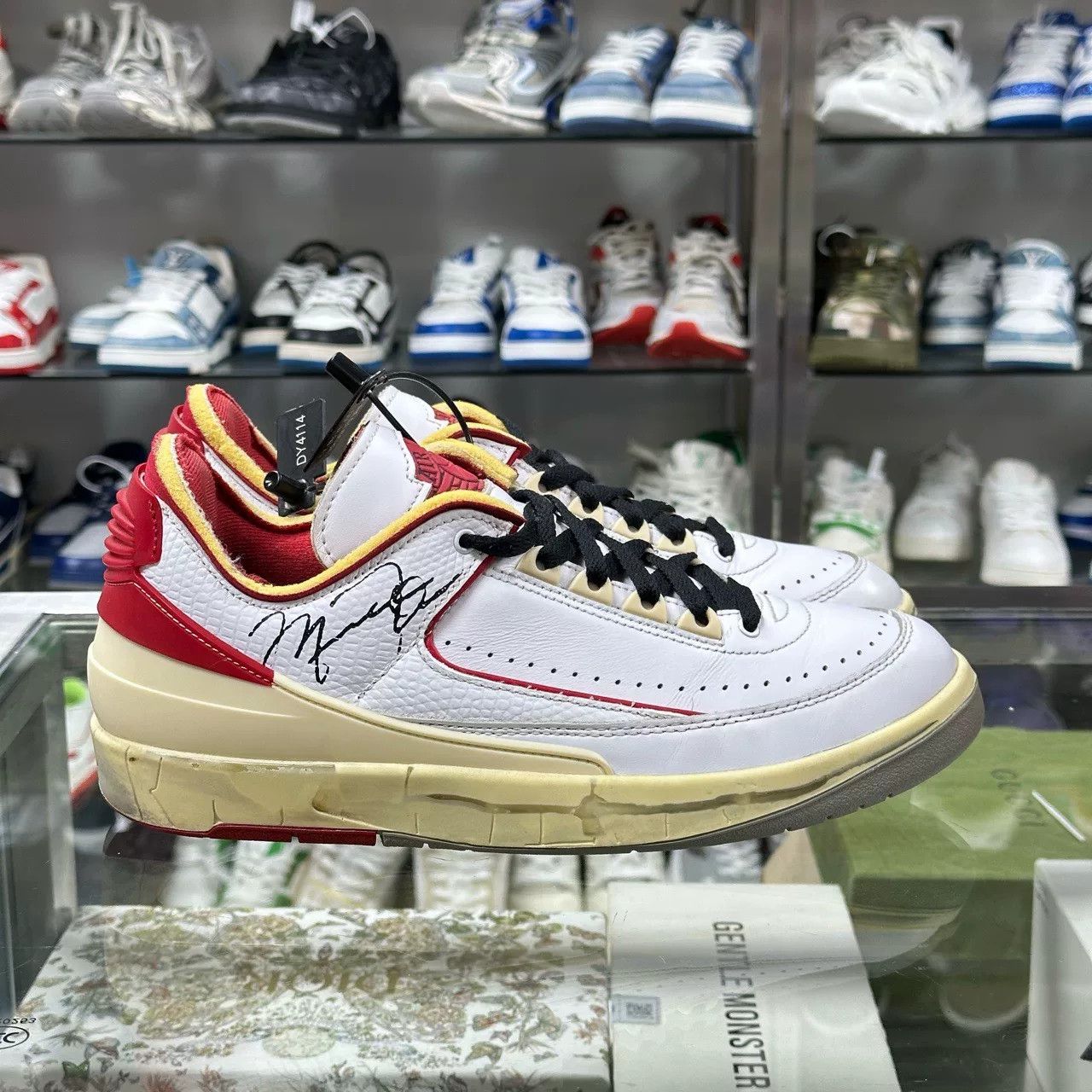 Off-White Air Jordan 2 Off-White White Red Size US 9 / EU 42 - 3 Thumbnail