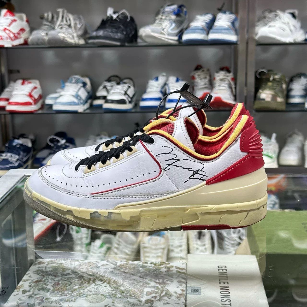 Off-White Air Jordan 2 Off-White White Red Size US 9 / EU 42 - 4 Thumbnail