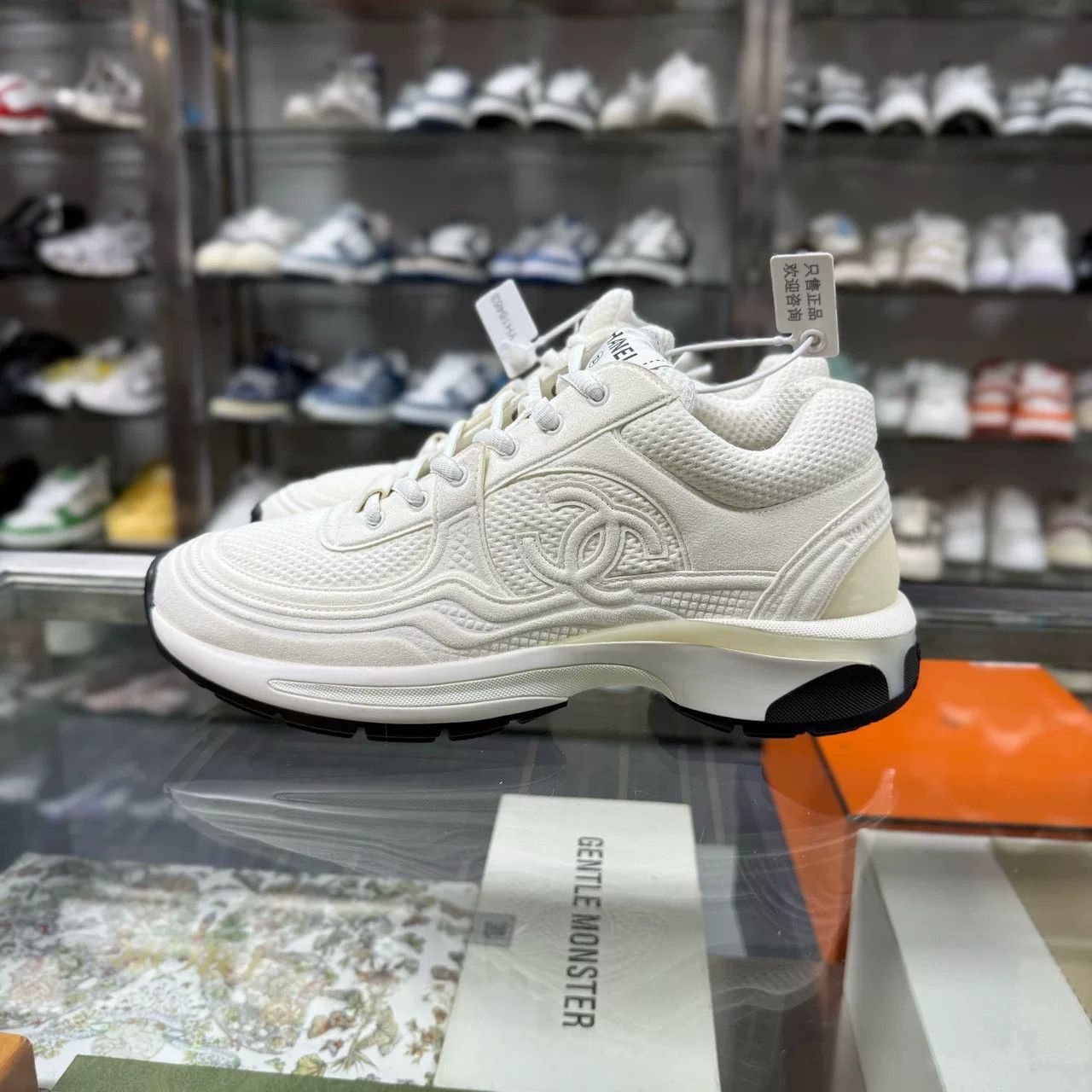 Chanel Chanel 24S Double C Sneakers Size US 8 / IT 38 - 3 Thumbnail