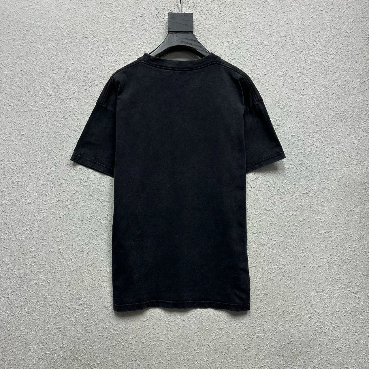 Balenciaga Balenciaga Washed Wheat Ear Letter Tee Size US S / EU 44-46 / 1 - 2 Thumbnail