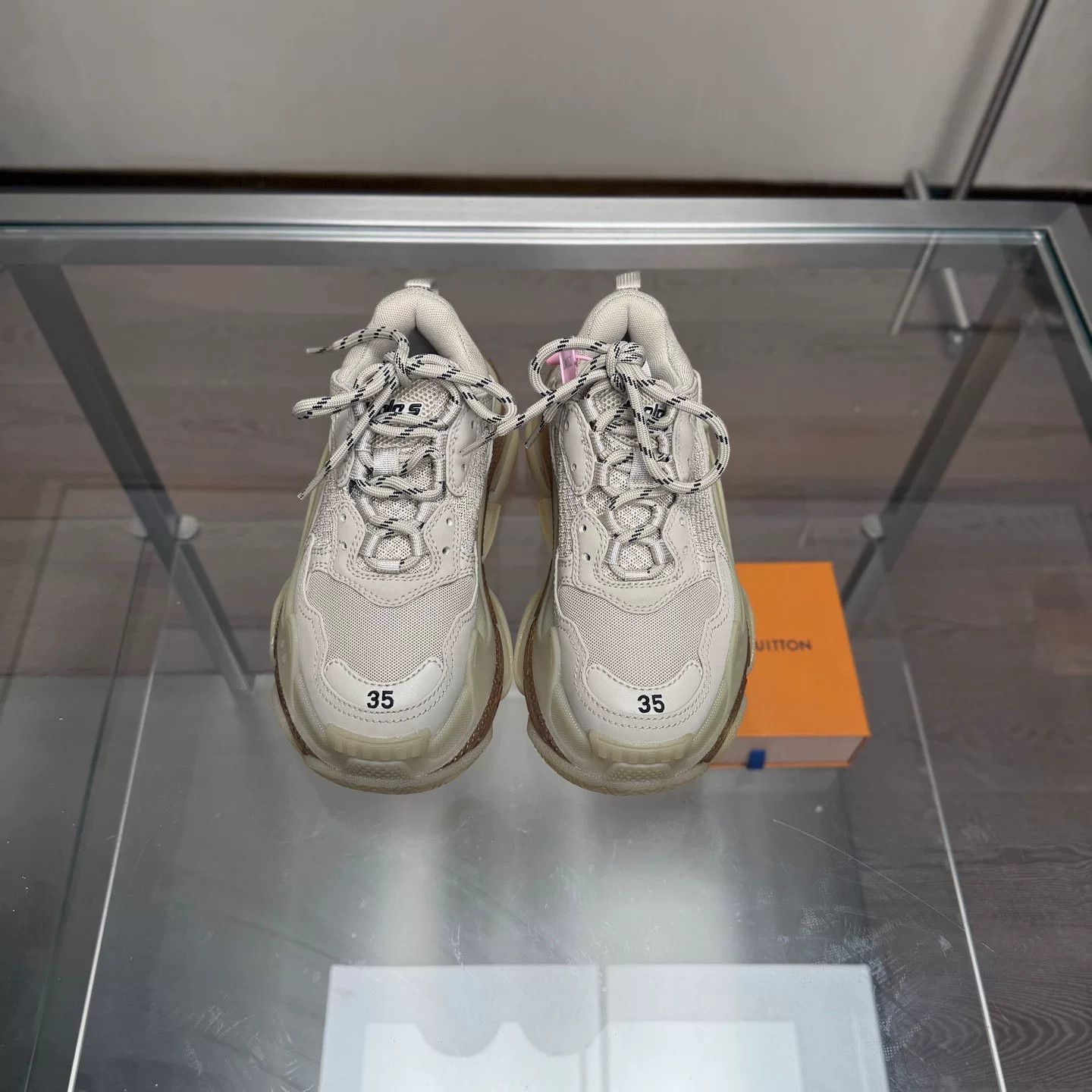 Balenciaga Balenciaga Triple S Chunky Sneakers Size US 4 / IT 34 - 7 Thumbnail