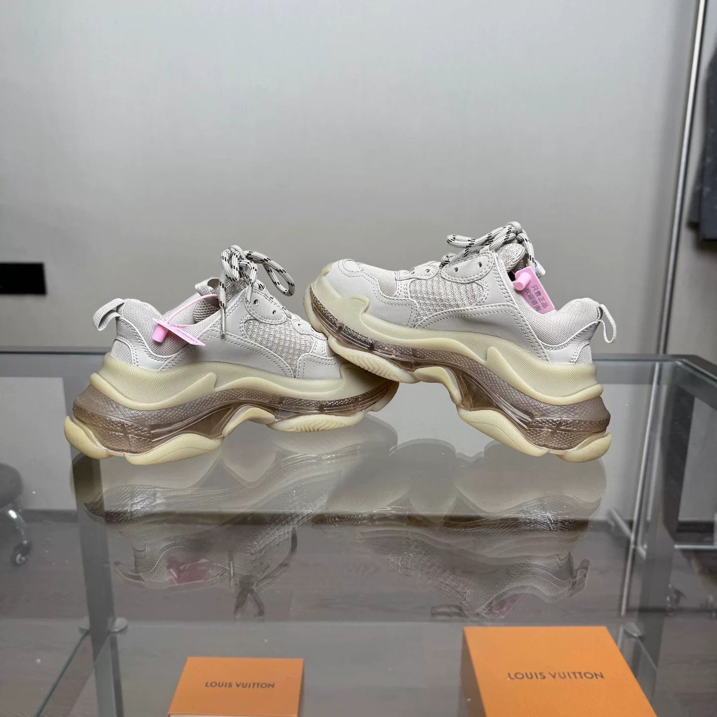 Balenciaga Balenciaga Triple S Chunky Sneakers Size US 4 / IT 34 - 4 Thumbnail