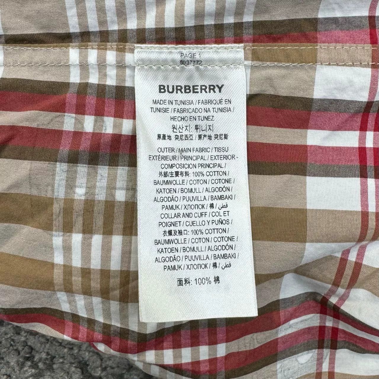 Burberry Burberry New Cow Head TB Plaid Shirt Size US M / EU 48-50 / 2 - 4 Thumbnail