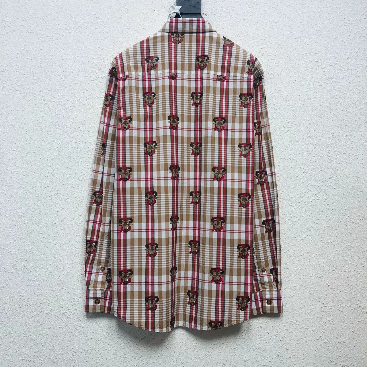Burberry Burberry New Cow Head TB Plaid Shirt Size US M / EU 48-50 / 2 - 2 Thumbnail