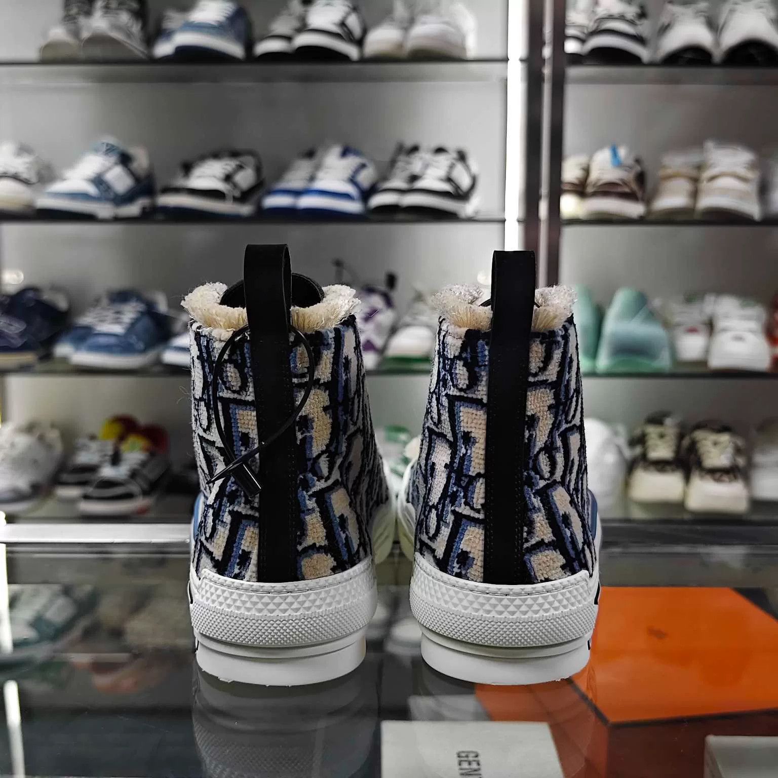 Dior Dior B23 Flocked Logo Sneakers Size US 9 / EU 42 - 4 Thumbnail