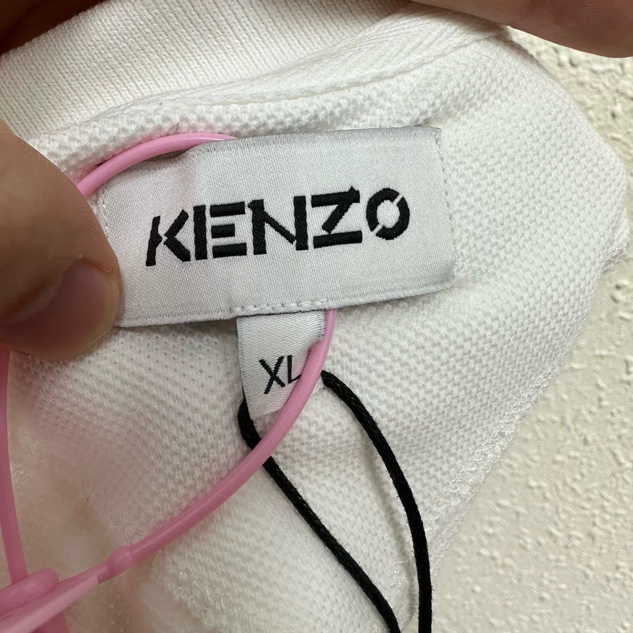 Kenzo KENZO Tiger Embroidery White Polo Short Sleeve Size US XL / EU 56 / 4 - 3 Thumbnail