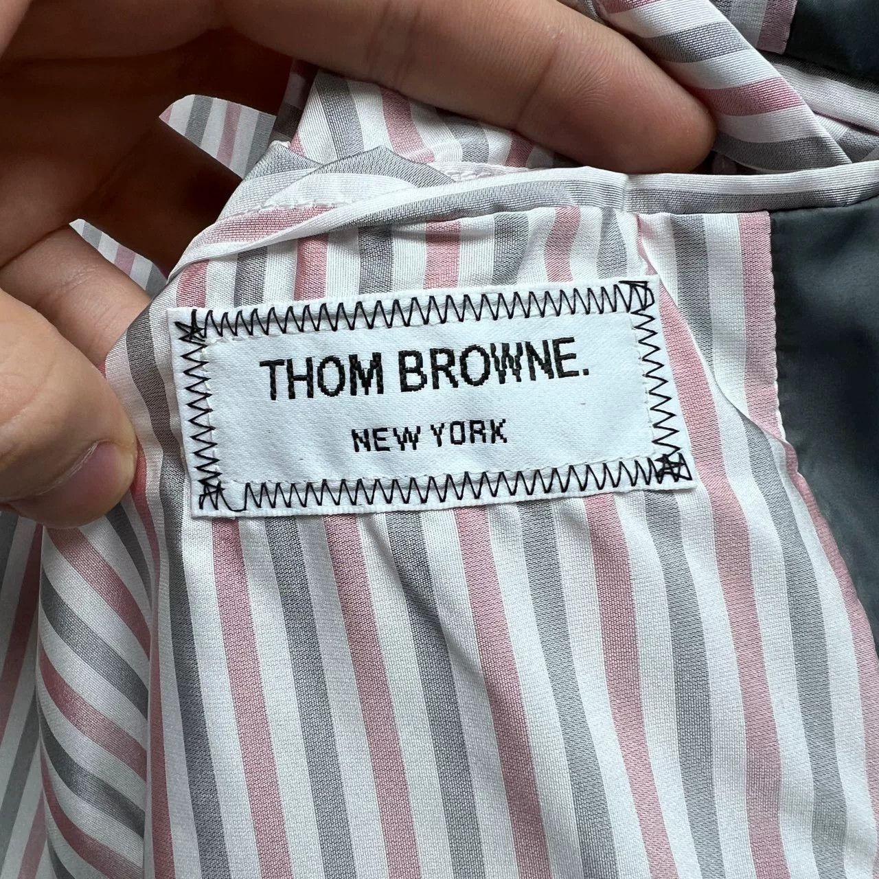 Thom Browne THOM BROWNE Solid Stripe Down Vest Size US L / EU 52-54 / 3 - 3 Thumbnail