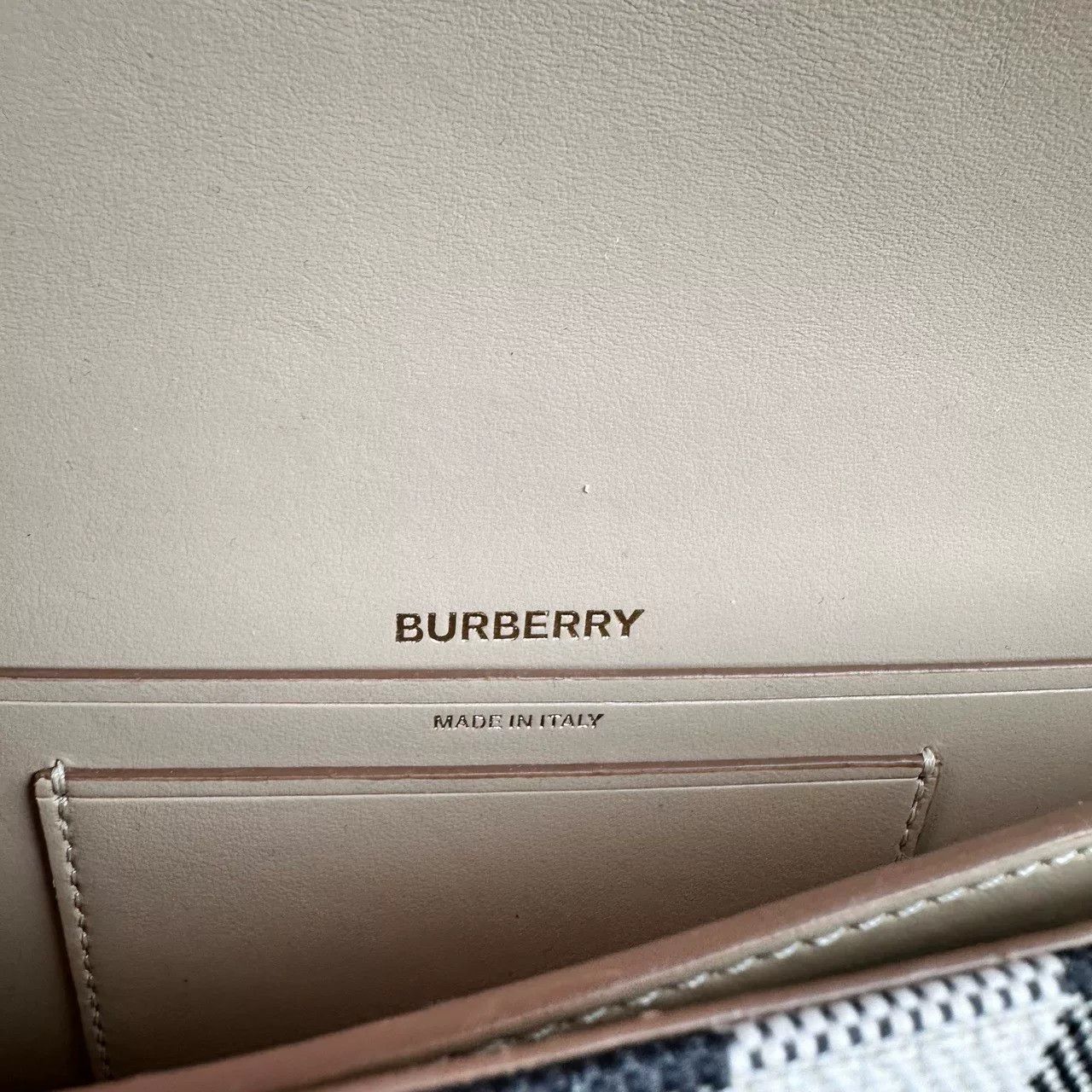 Burberry Burberry Olympia Check Shoulder Bag Size ONE SIZE - 5 Thumbnail