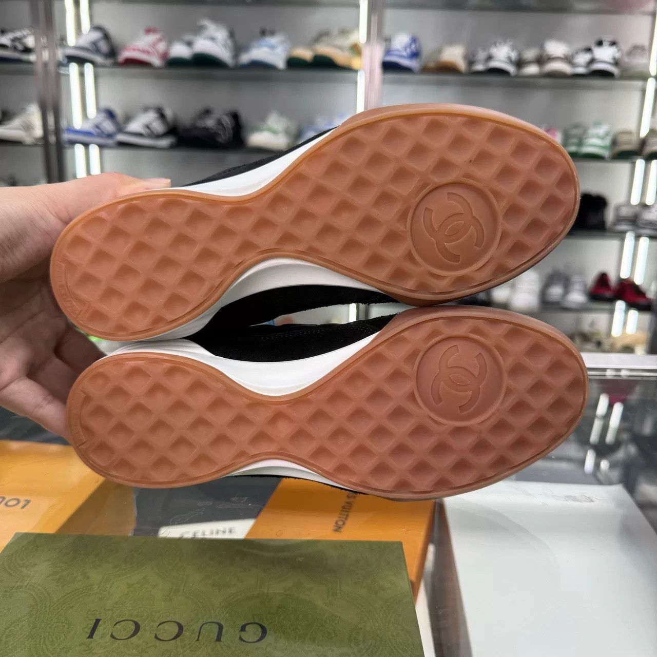 Chanel Chanel Training Shoes Size US 4.5 / IT 34.5 - 6 Thumbnail
