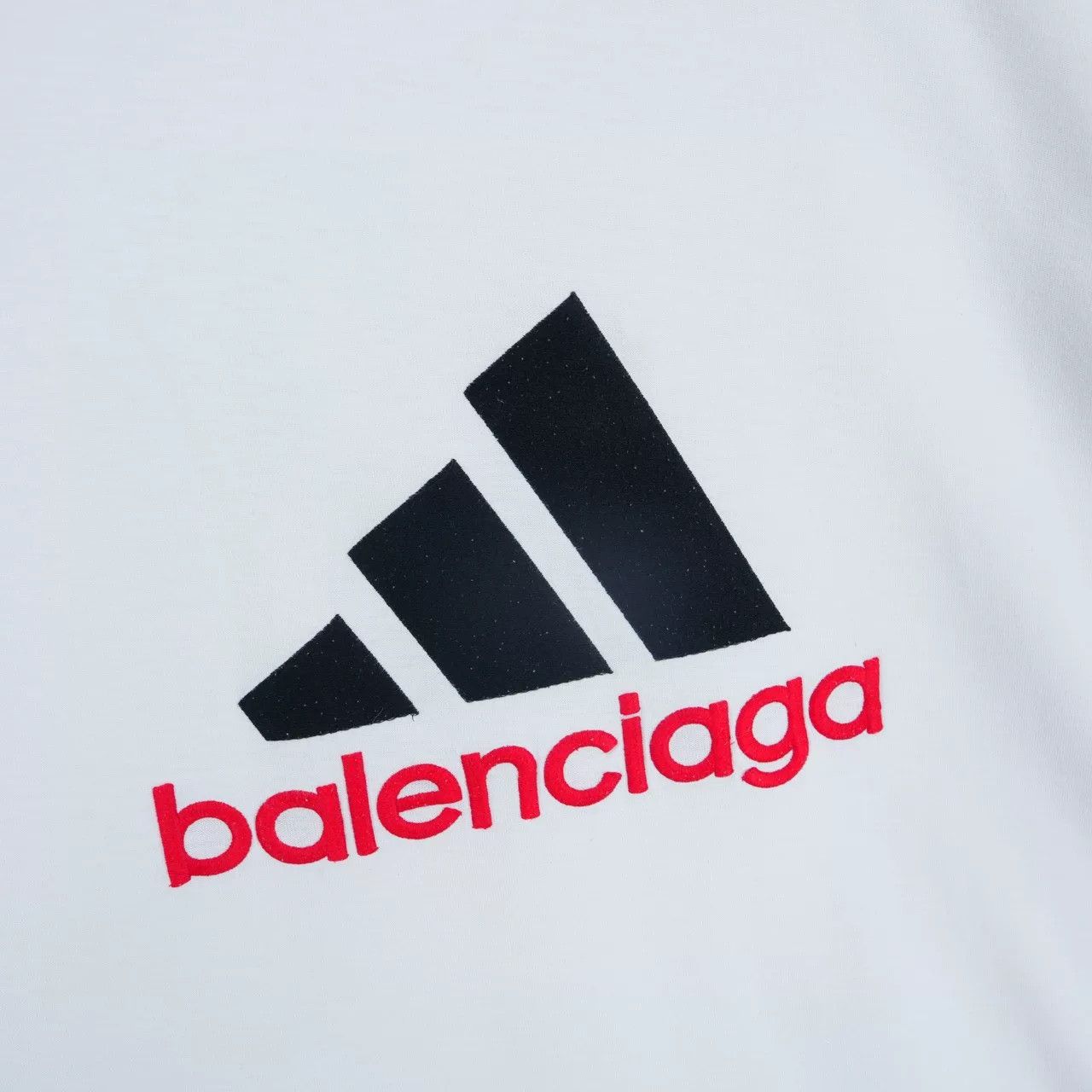 Balenciaga Balenciaga x Adidas White Short-Sleeve Size US L / EU 52-54 / 3 - 3 Thumbnail
