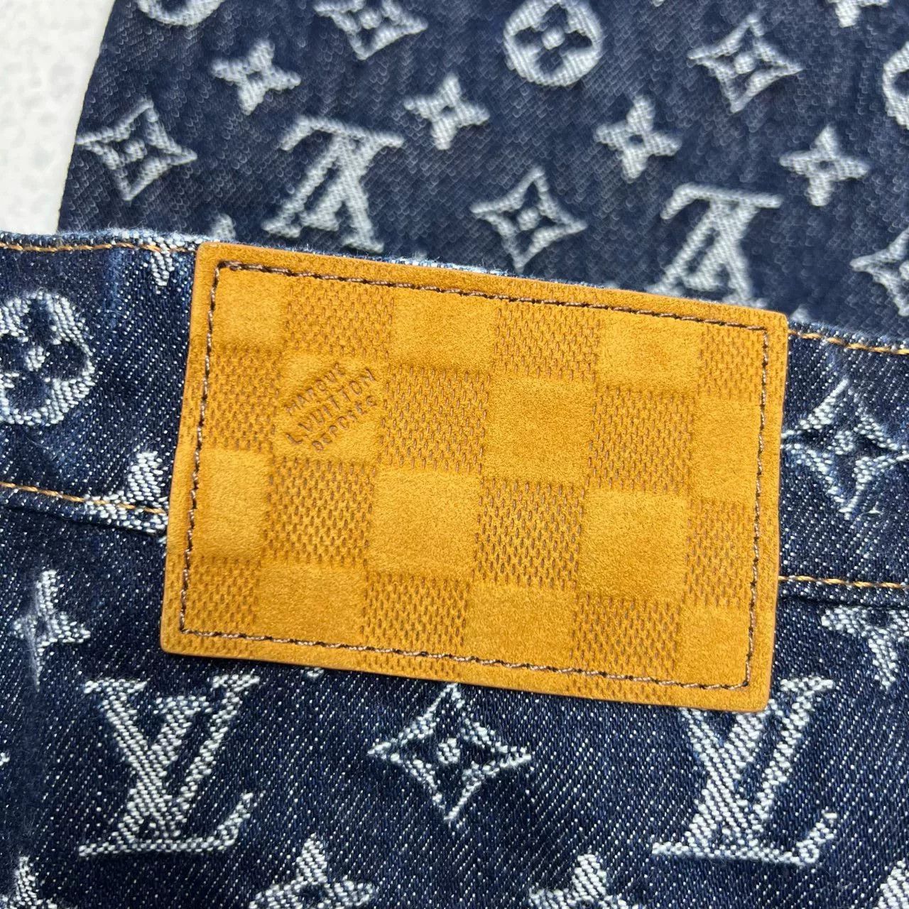Louis Vuitton Louis Vuitton x Timberland Monogram Denim Pants Size US 29 - 7 Thumbnail