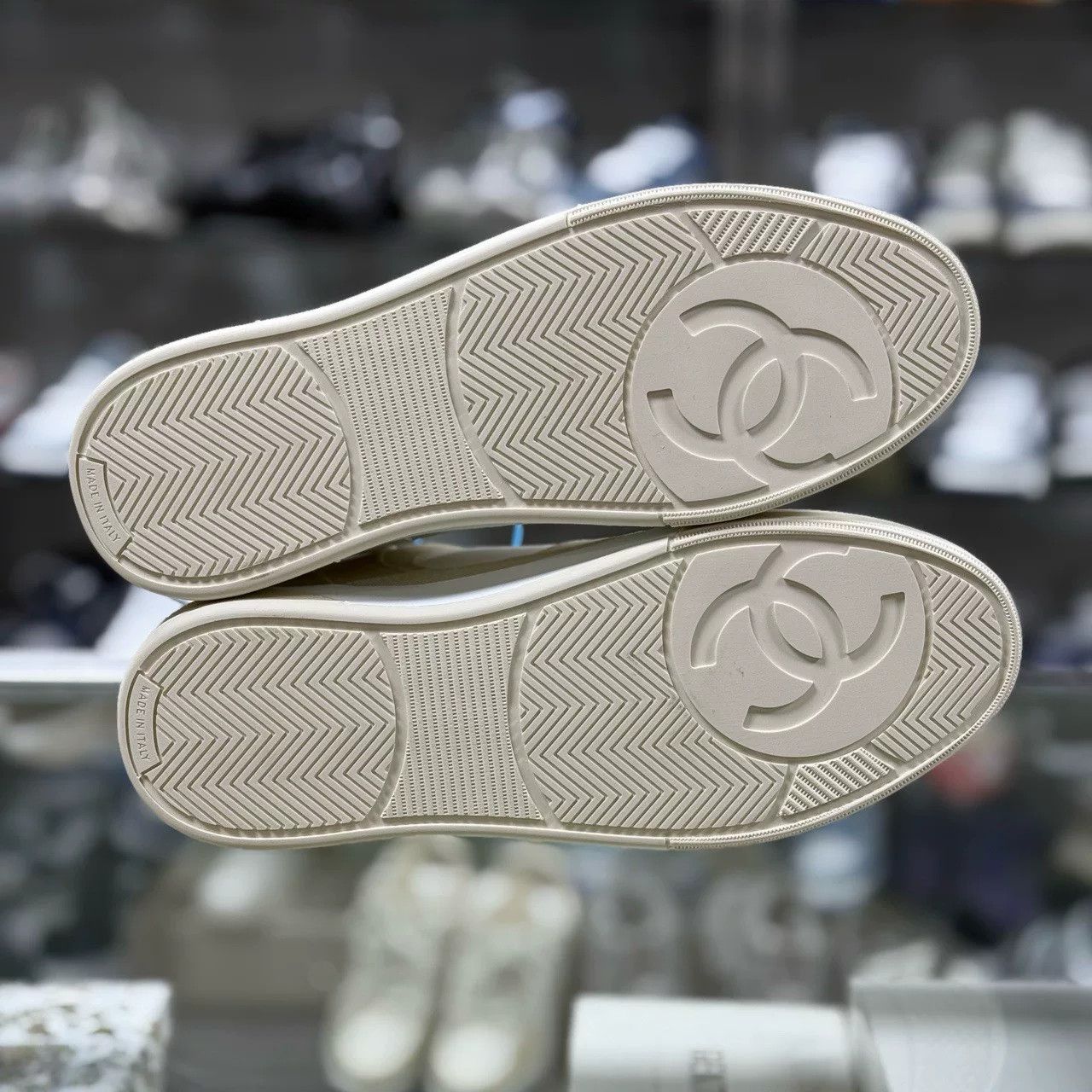 Chanel Chanel 2024 Beige Canvas Sneakers Size US 6 / IT 36 - 6 Thumbnail