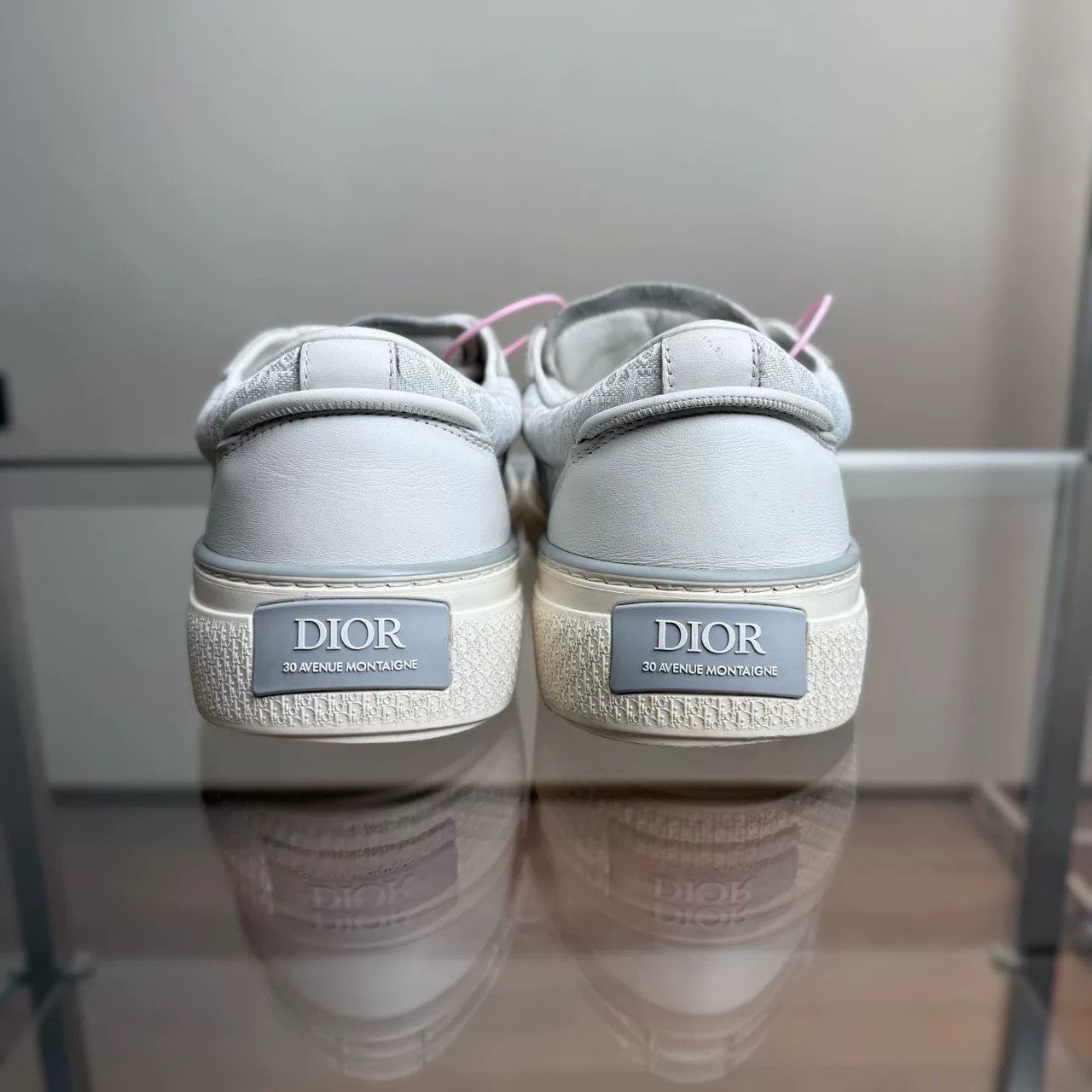 Dior Dior B33 Gray White Allover Print Size US 9 / EU 42 - 4 Thumbnail