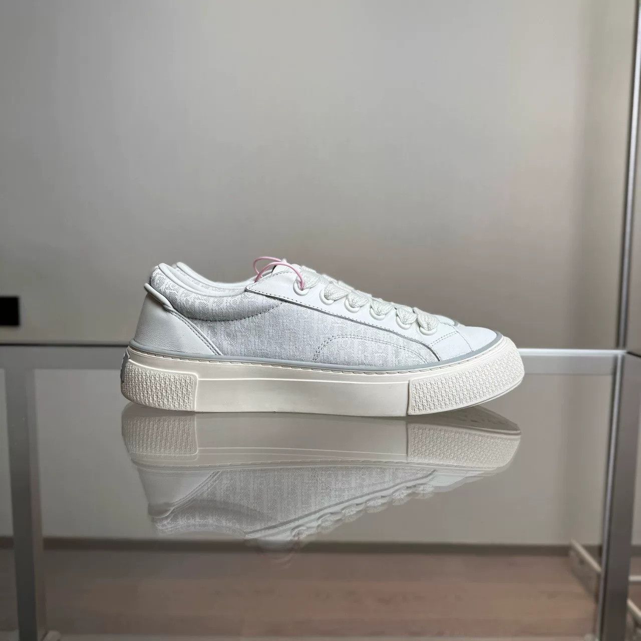 Dior Dior B33 Gray White Allover Print Size US 9 / EU 42 - 2 Thumbnail
