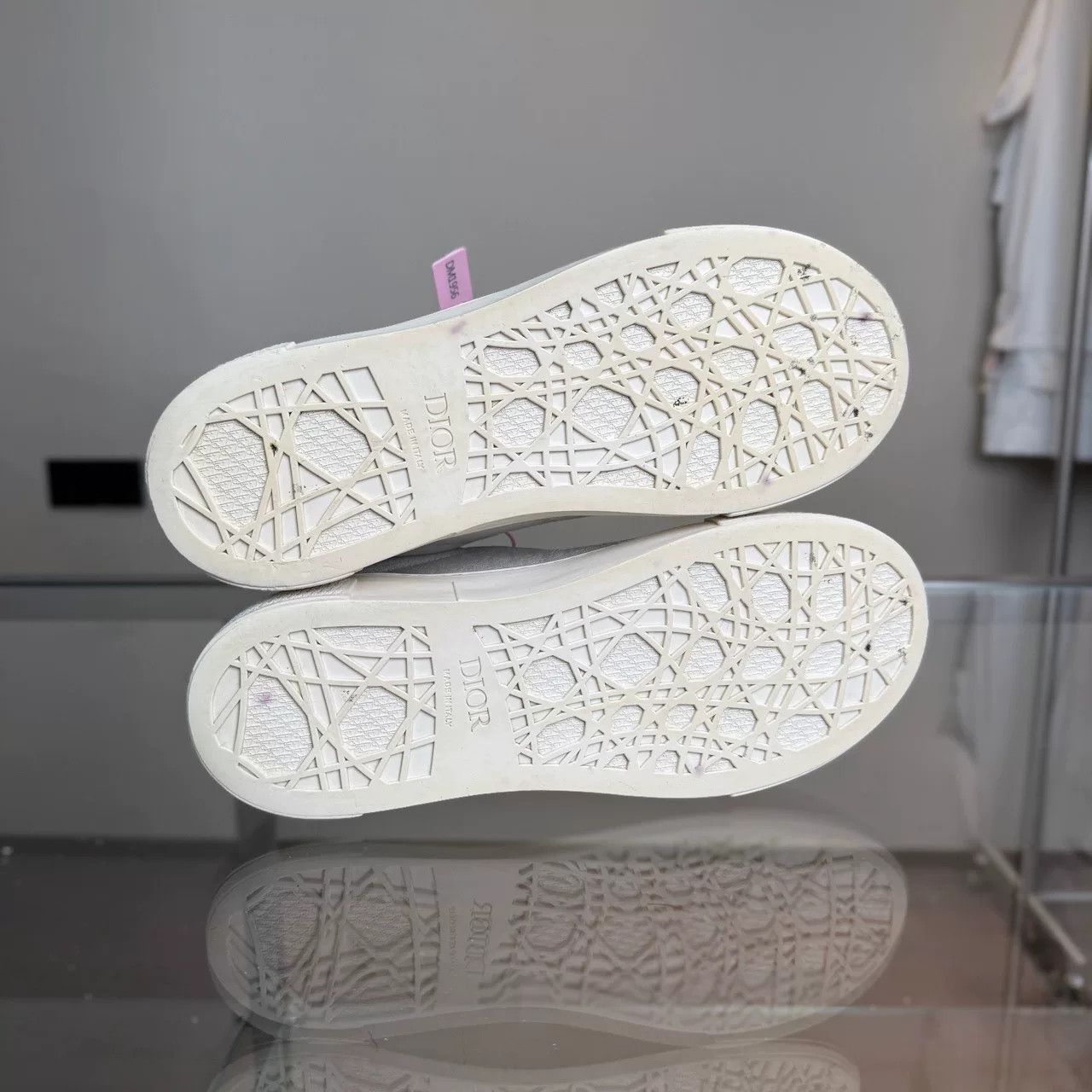 Dior Dior B33 Gray White Allover Print Size US 9 / EU 42 - 7 Thumbnail