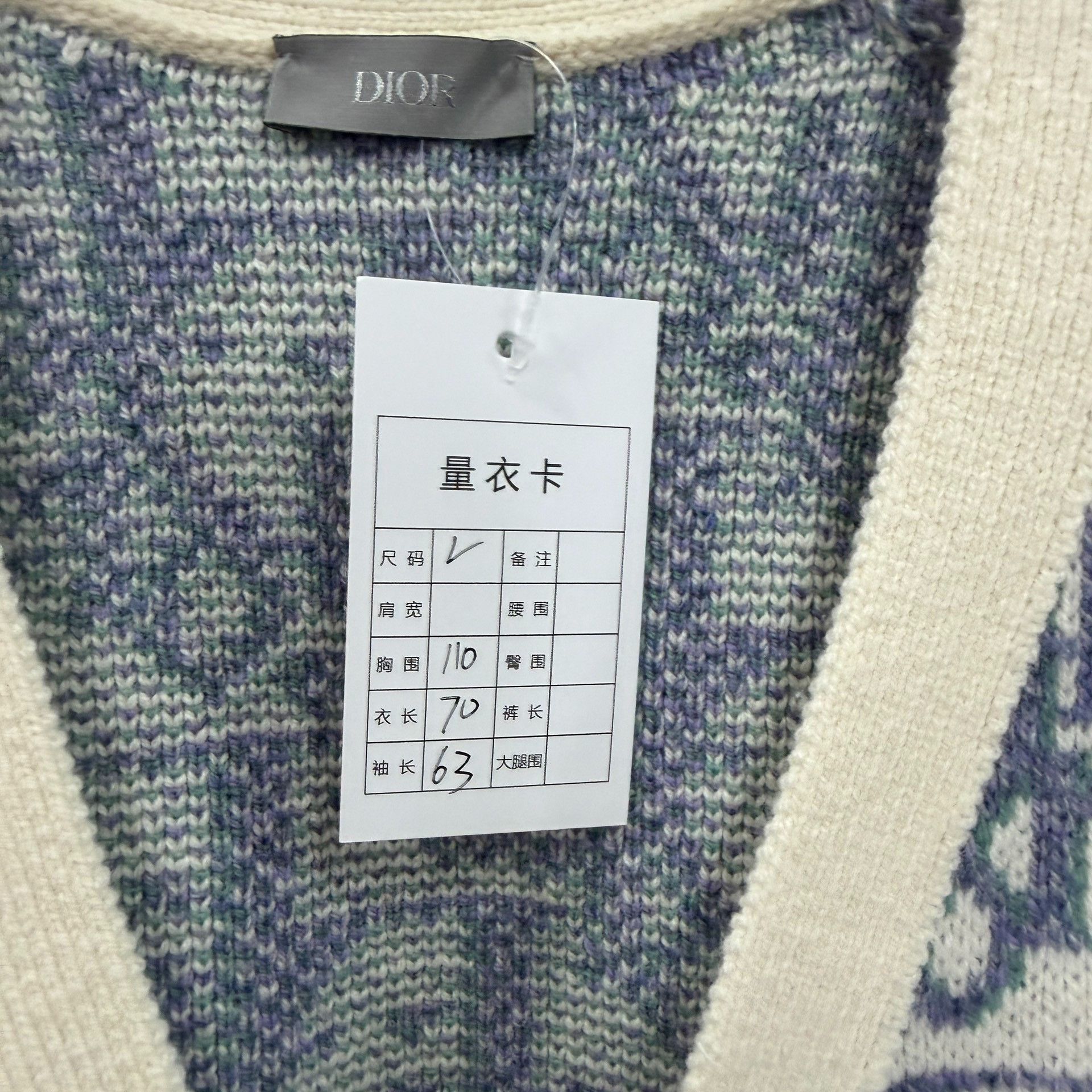 Dior Dior Retro Wool Sweater L Women Size L / US 10 / IT 46 - 3 Thumbnail