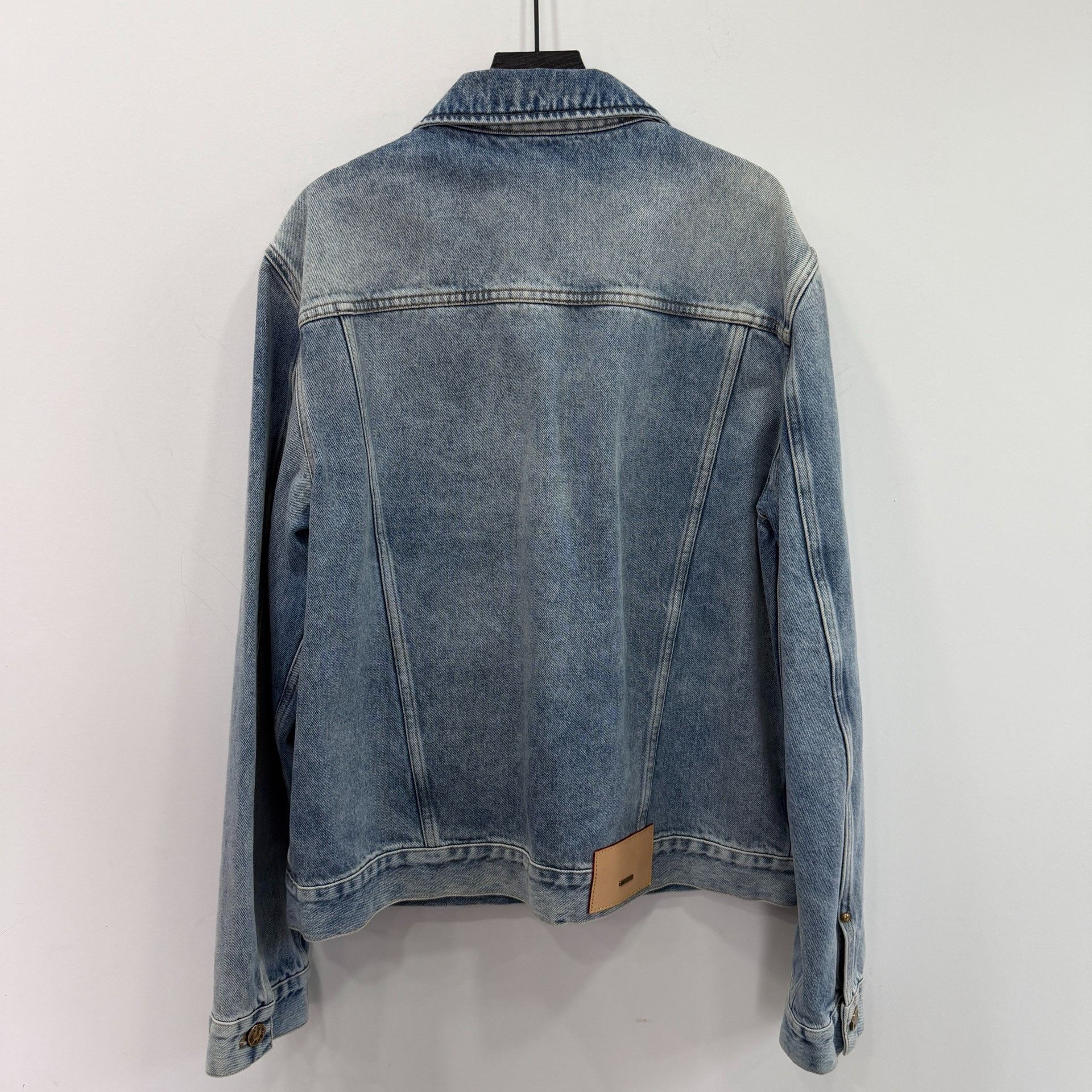 Louis Vuitton Louis Vuitton Denim Blue Light Jacket m Men Size US M / EU 48-50 / 2 - 2 Thumbnail