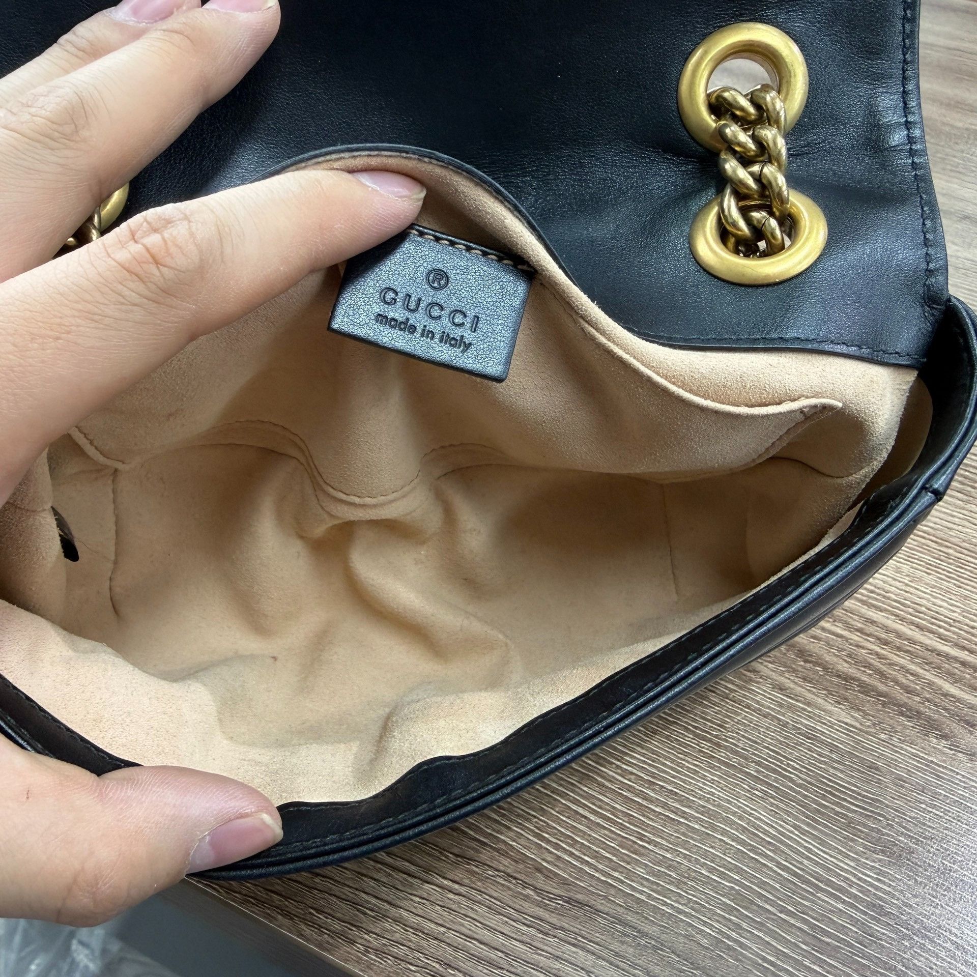 Gucci Gucci Black Shoulder Bag OS Women Size ONE SIZE - 4 Thumbnail