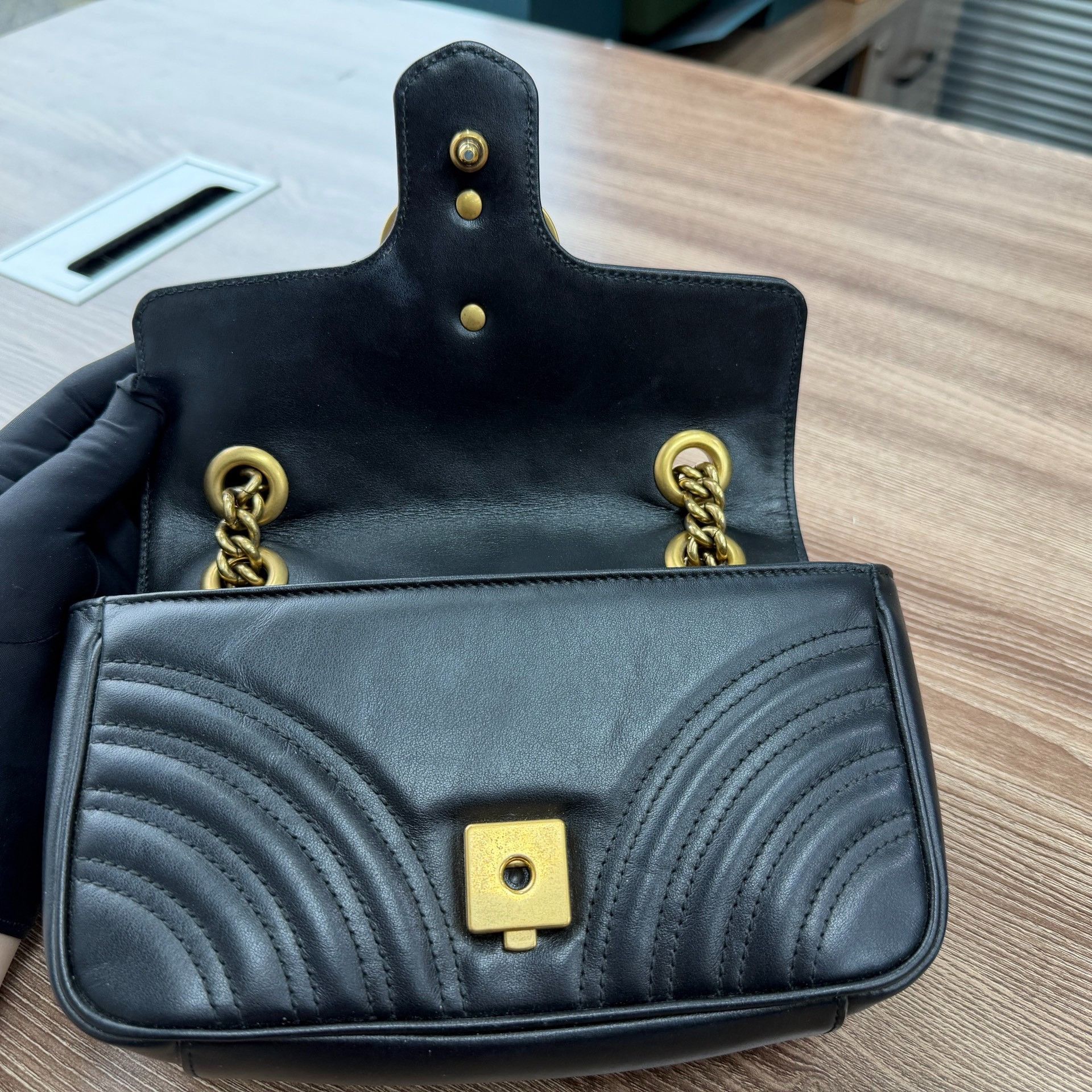 Gucci Gucci Black Shoulder Bag OS Women Size ONE SIZE - 3 Thumbnail
