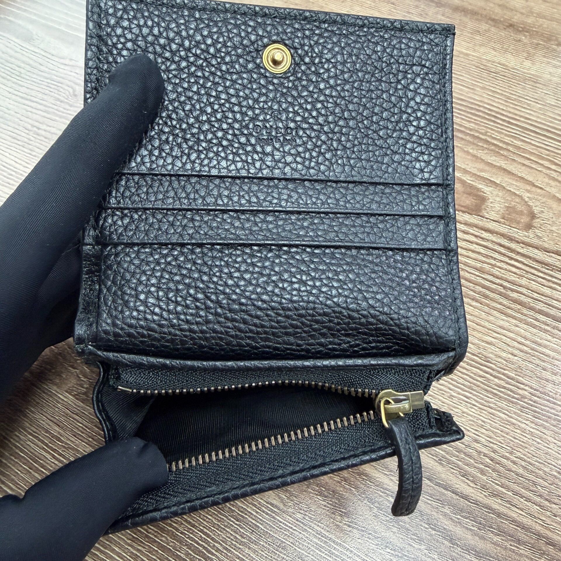 Gucci Gucci Tiger Cropped Wallet one size Men Size ONE SIZE - 3 Thumbnail