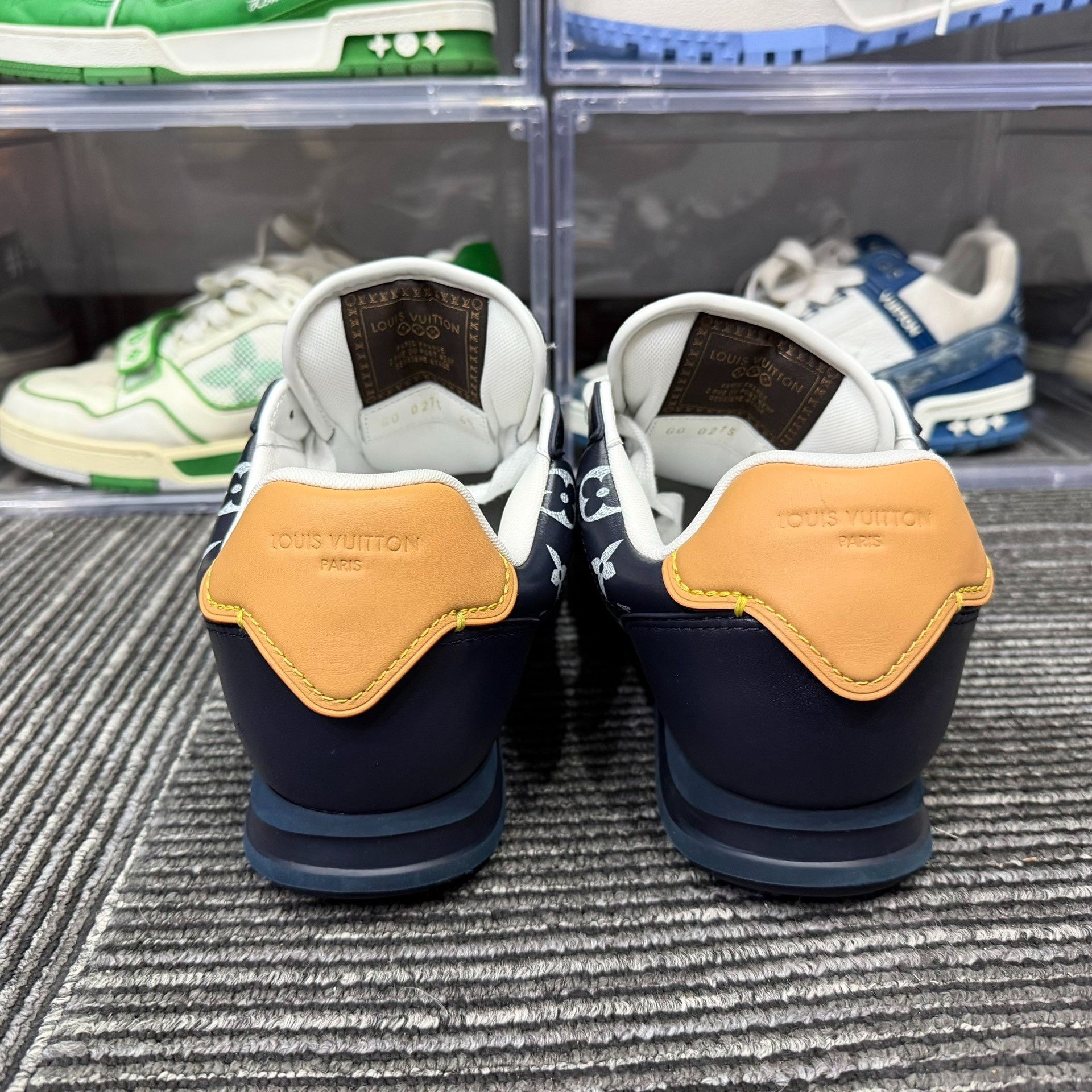 Louis Vuitton Louis Vuitton Collab Blue Lowtop Sneakers 7 Men Size US 7 / EU 40 - 5 Thumbnail