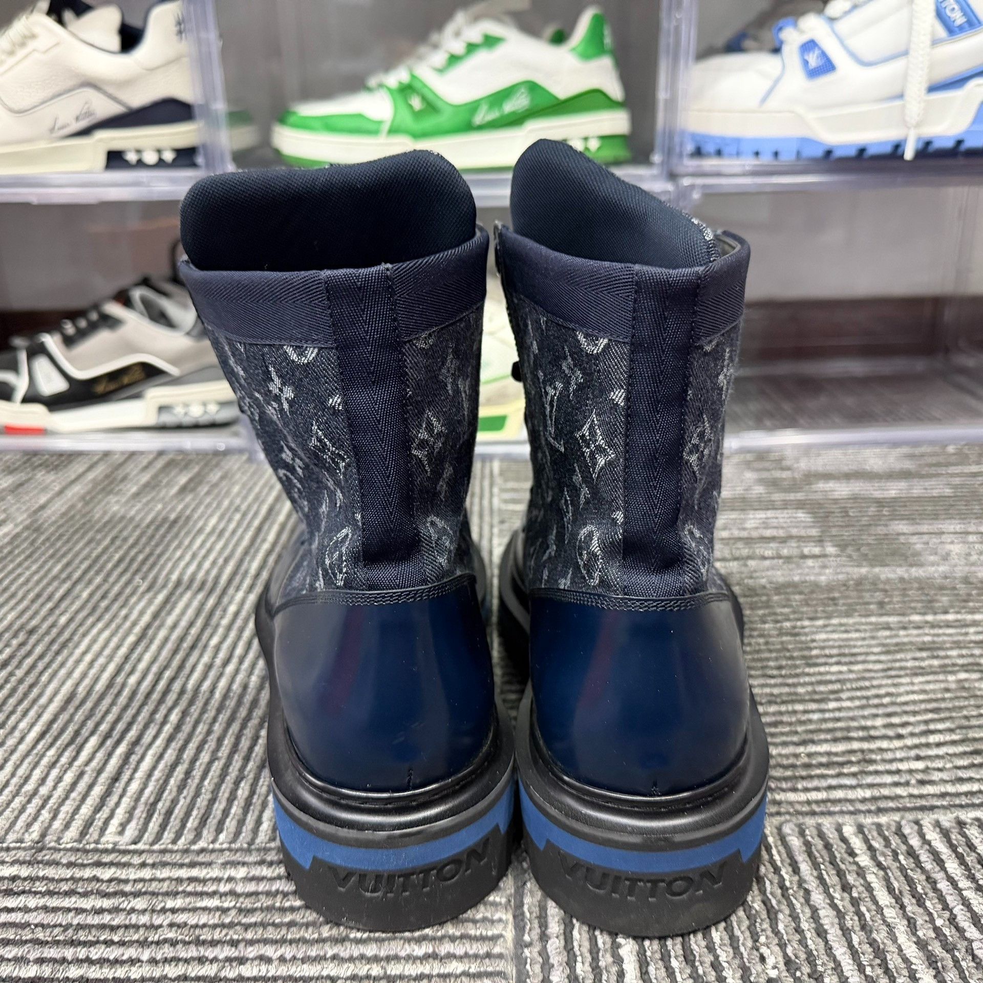Louis Vuitton Louis Vuitton Denim Blue Boots 8 Men Size US 8 / EU 41 - 5 Thumbnail