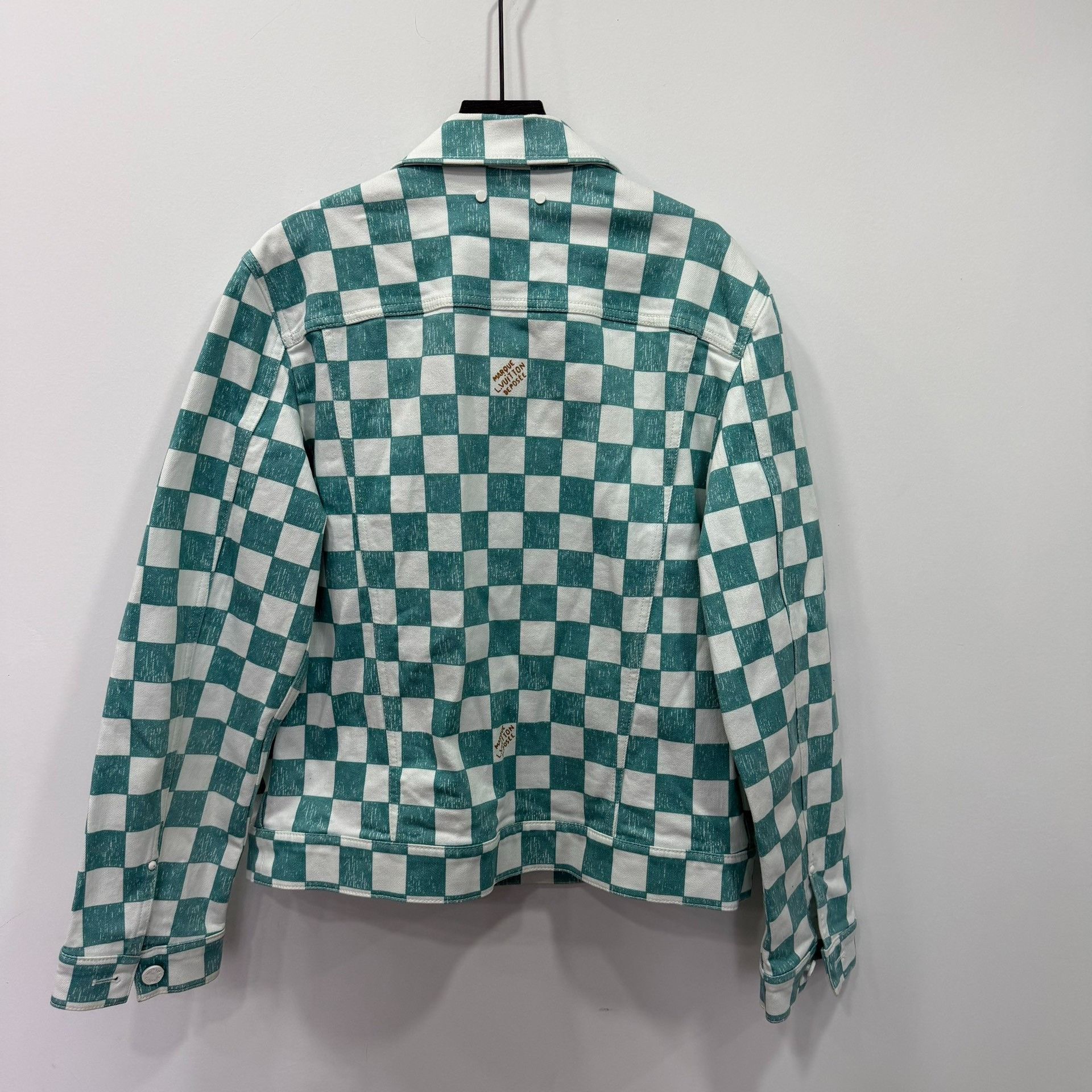 Louis Vuitton Louis Vuitton Denim Green Light Jacket s Men Size US S / EU 44-46 / 1 - 2 Thumbnail
