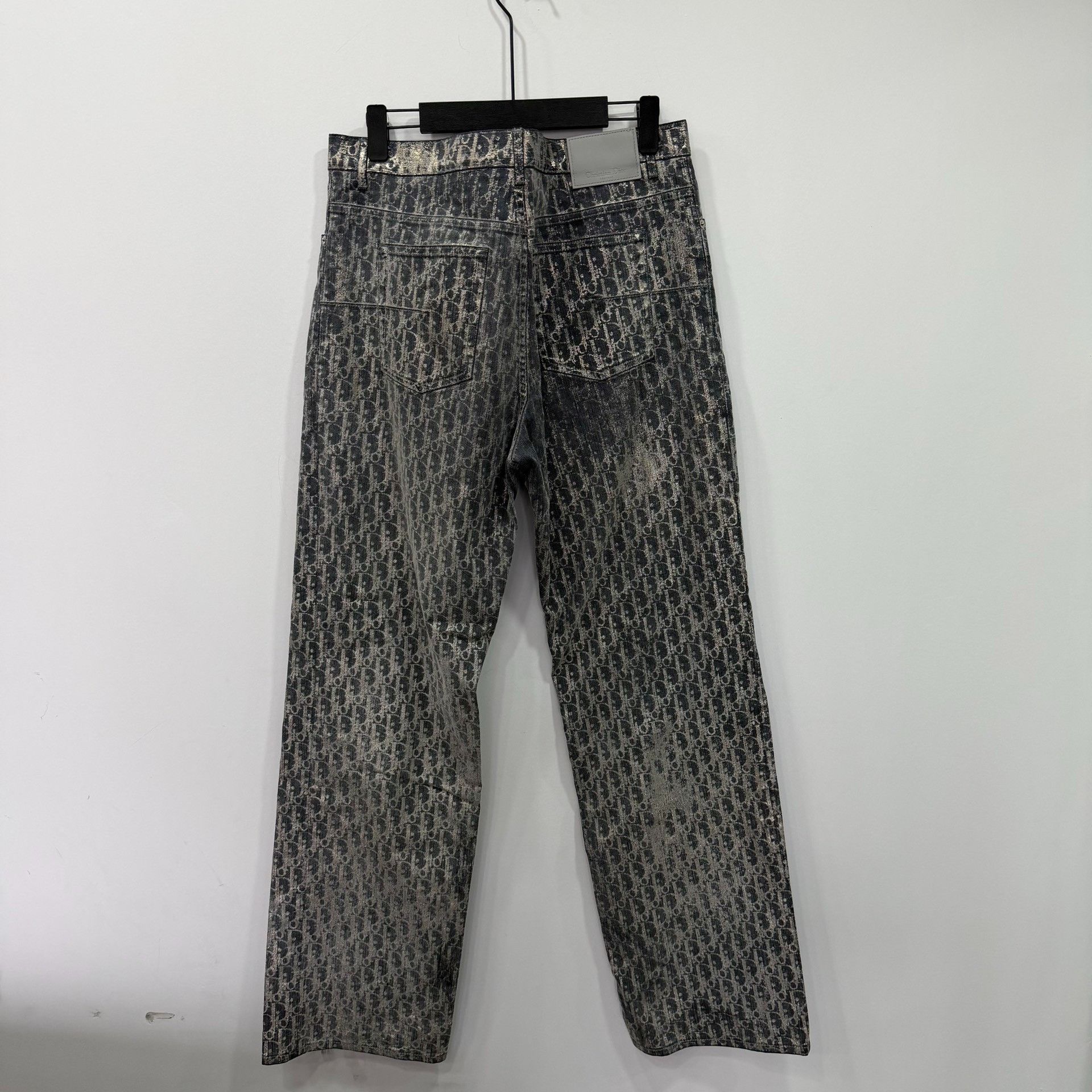 Dior Dior Retro Silver Denim Jeans 36 Men Size US 36 / EU 52 - 2 Thumbnail
