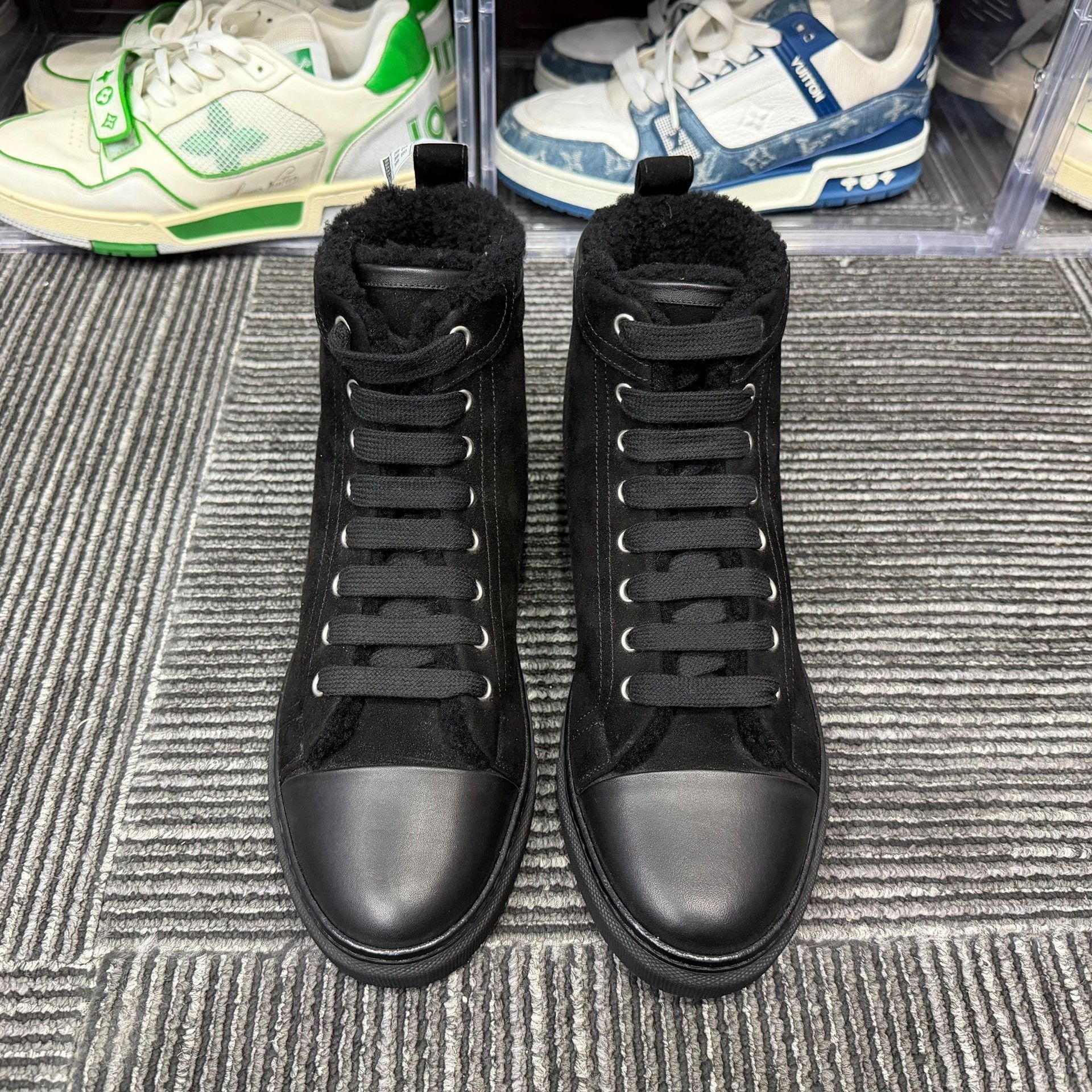 Hermes Hermes Thermal Black Hitop Sneakers 8 Men Size US 8 / EU 41 - 4 Thumbnail