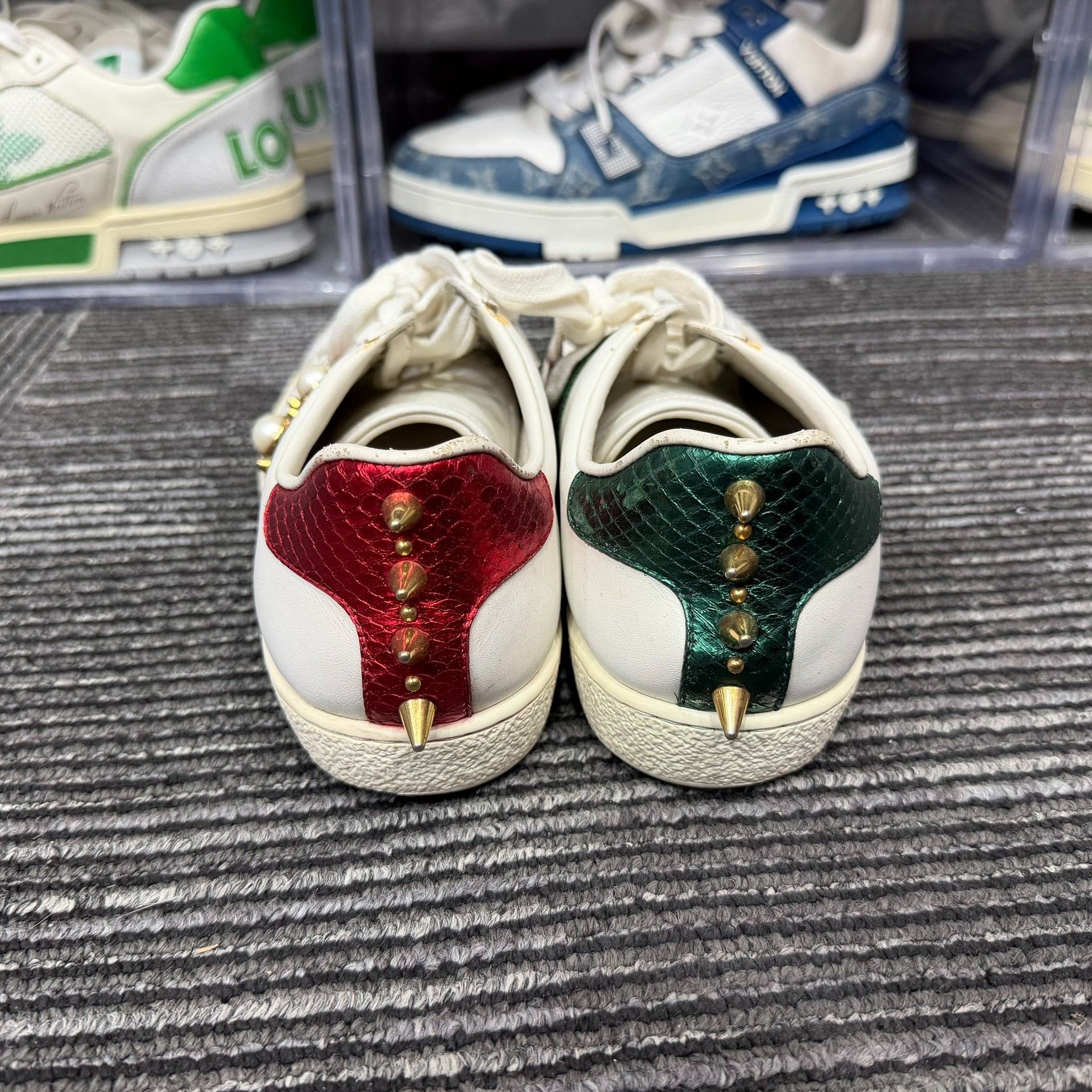 Gucci Gucci White Lowtop Sneakers us_6 Women Size US 6 / IT 36 - 5 Thumbnail